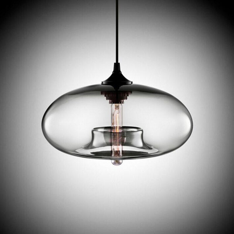 Valentina Lampes Suspendues en Verre Modernes Nordiques Chambre à Coucher