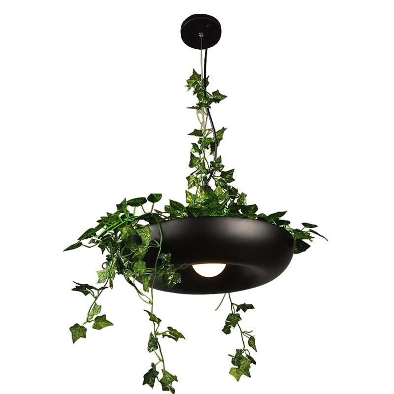 Ritta Luminaires suspension Pot De Fleurs De Jardin Suspendu En Métal Pour Le Balcon
