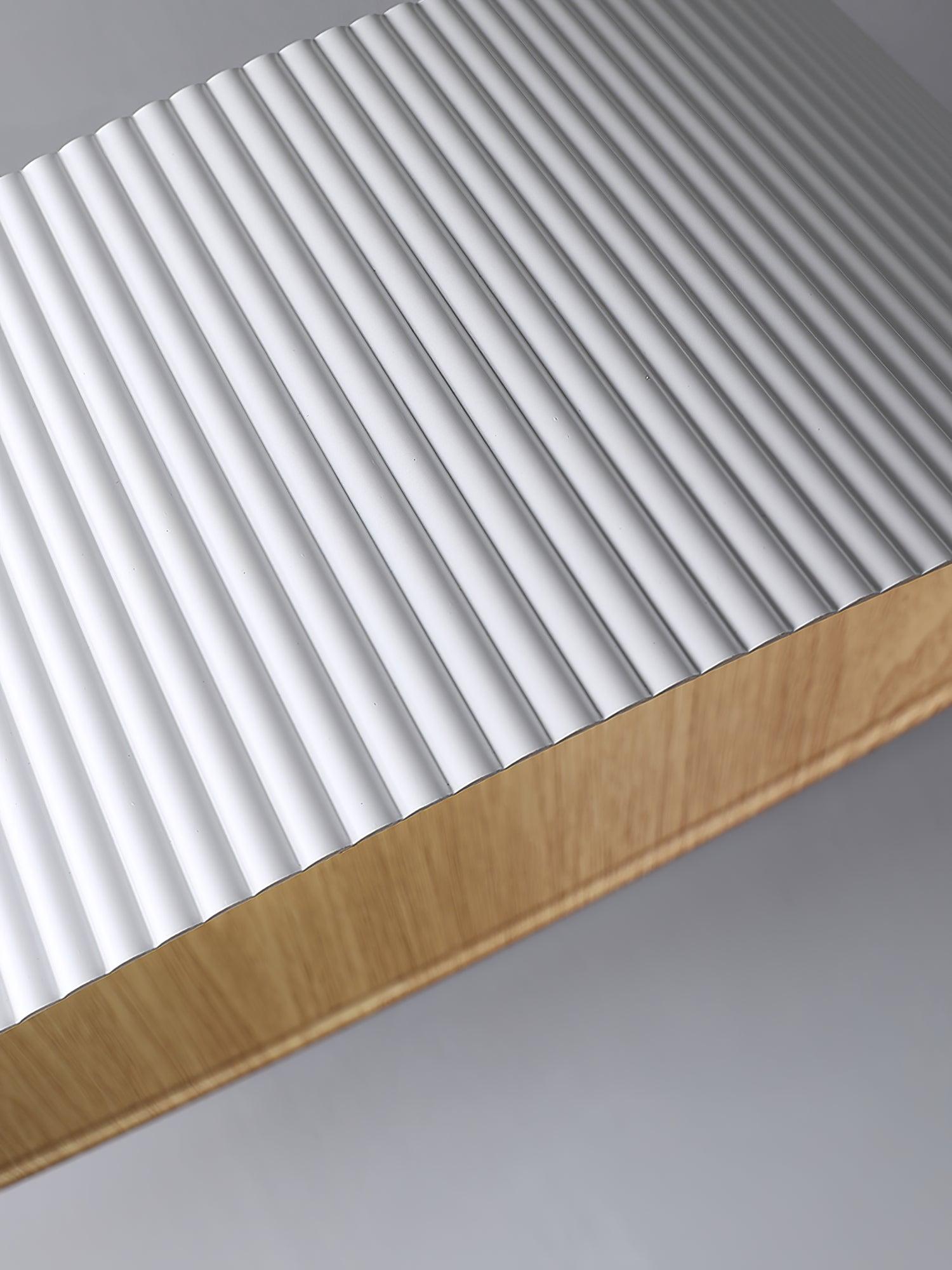Modern Ribbed Ceiling Light - Blowlighting