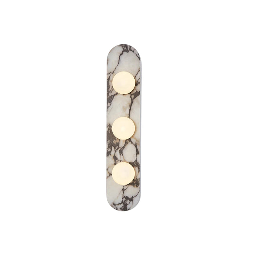 Covelyra Modern Minimalist Marble Glass Wall Lamp - Lamp Copper