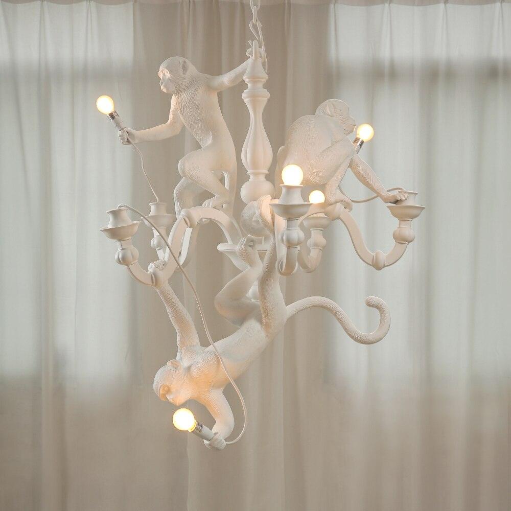 Monkey Chandelier Whimsical Trio - Letslighting