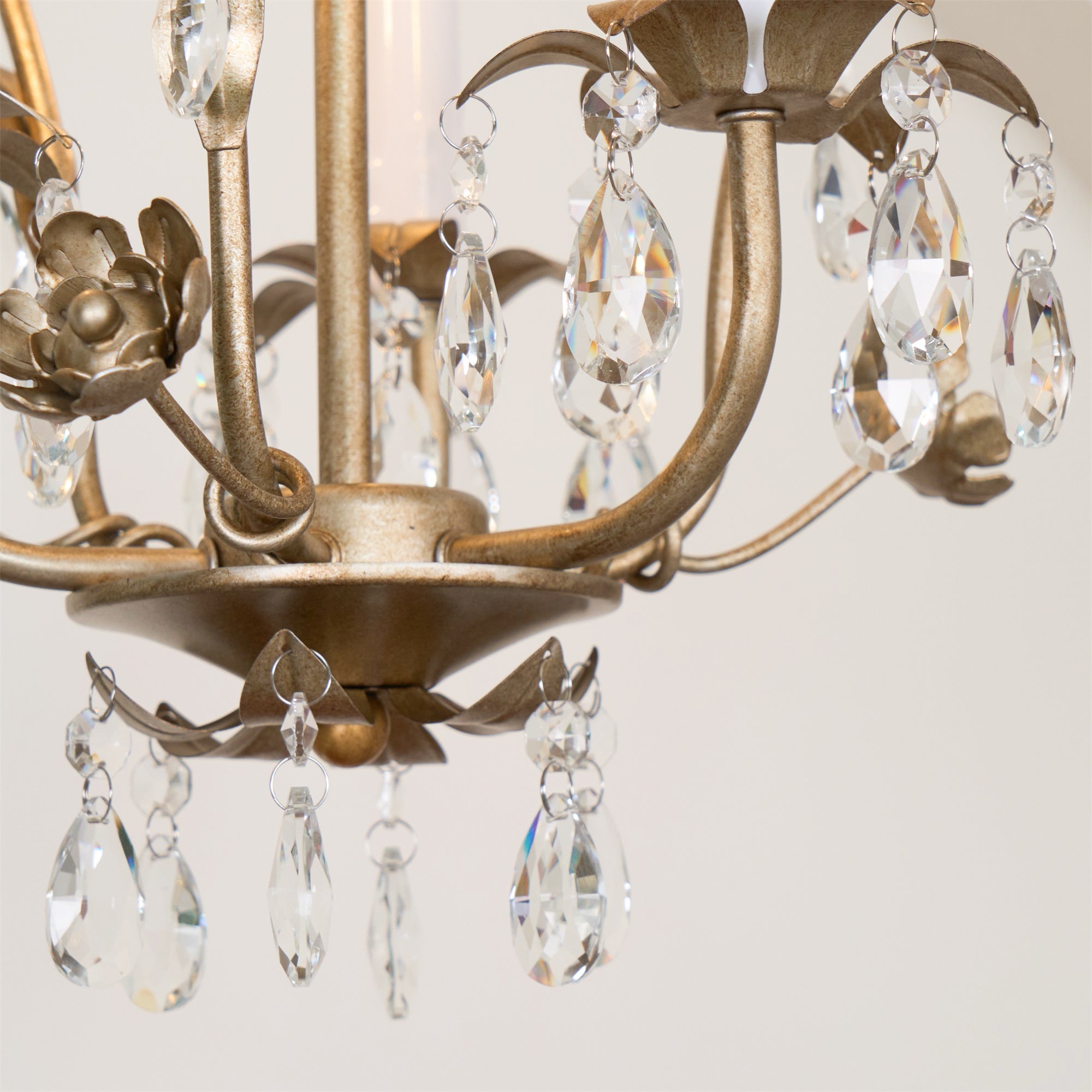 Sylaeara Postmodern Luxury Metal Crystal Chandelier - Lamp Copper