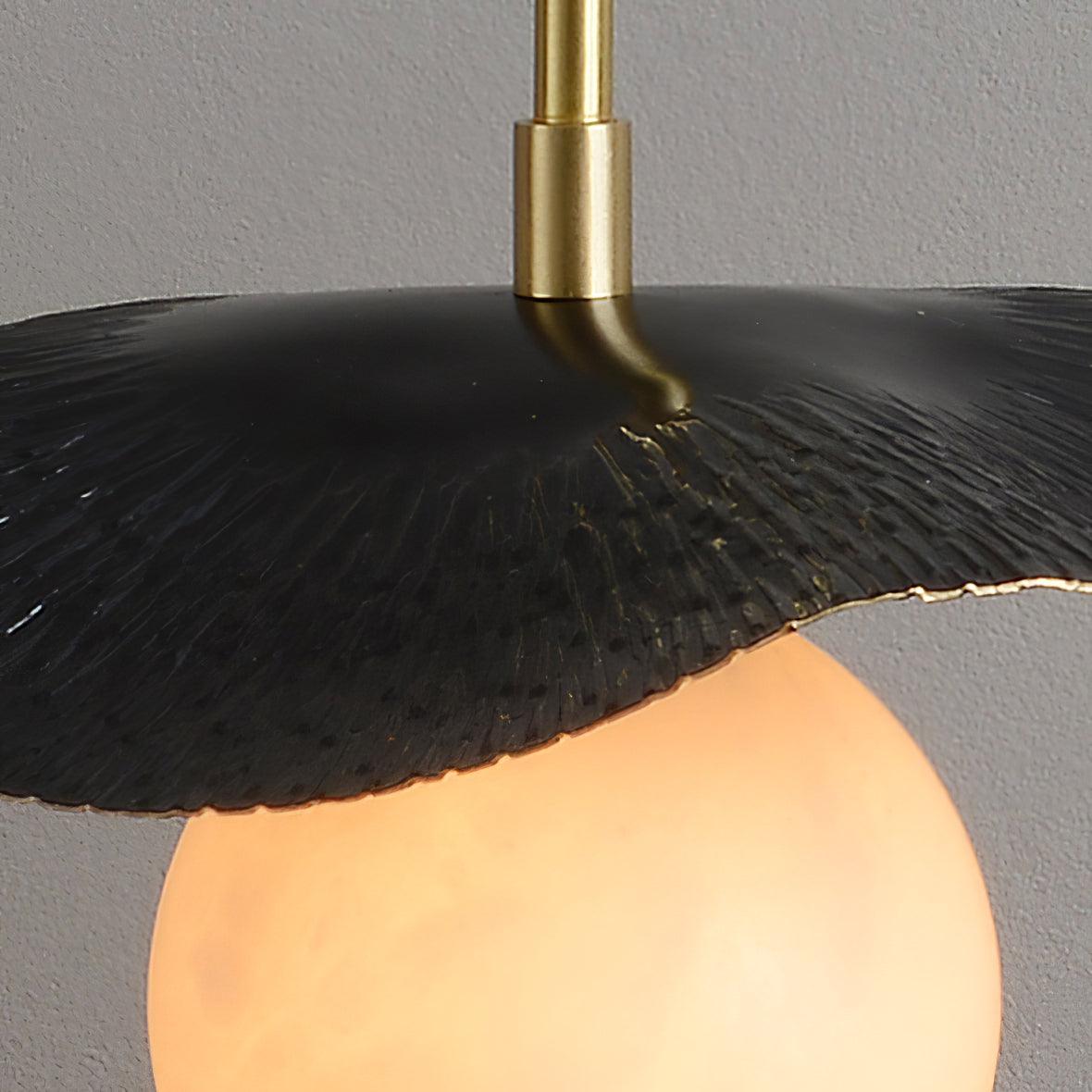 Ivvynen Leaf Canopy Alabaster Pendant Light - Letslighting