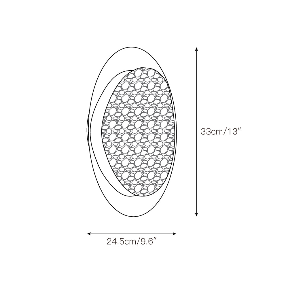 Alsolia Modern Minimalist Metal Sconce Wall Lamp - Lamp Copper