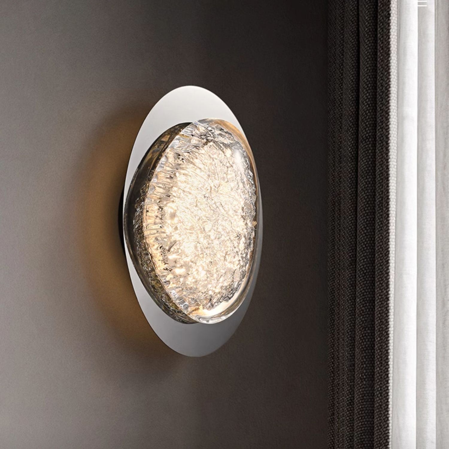 Alsolia Modern Minimalist Metal Sconce Wall Lamp - Lamp Copper