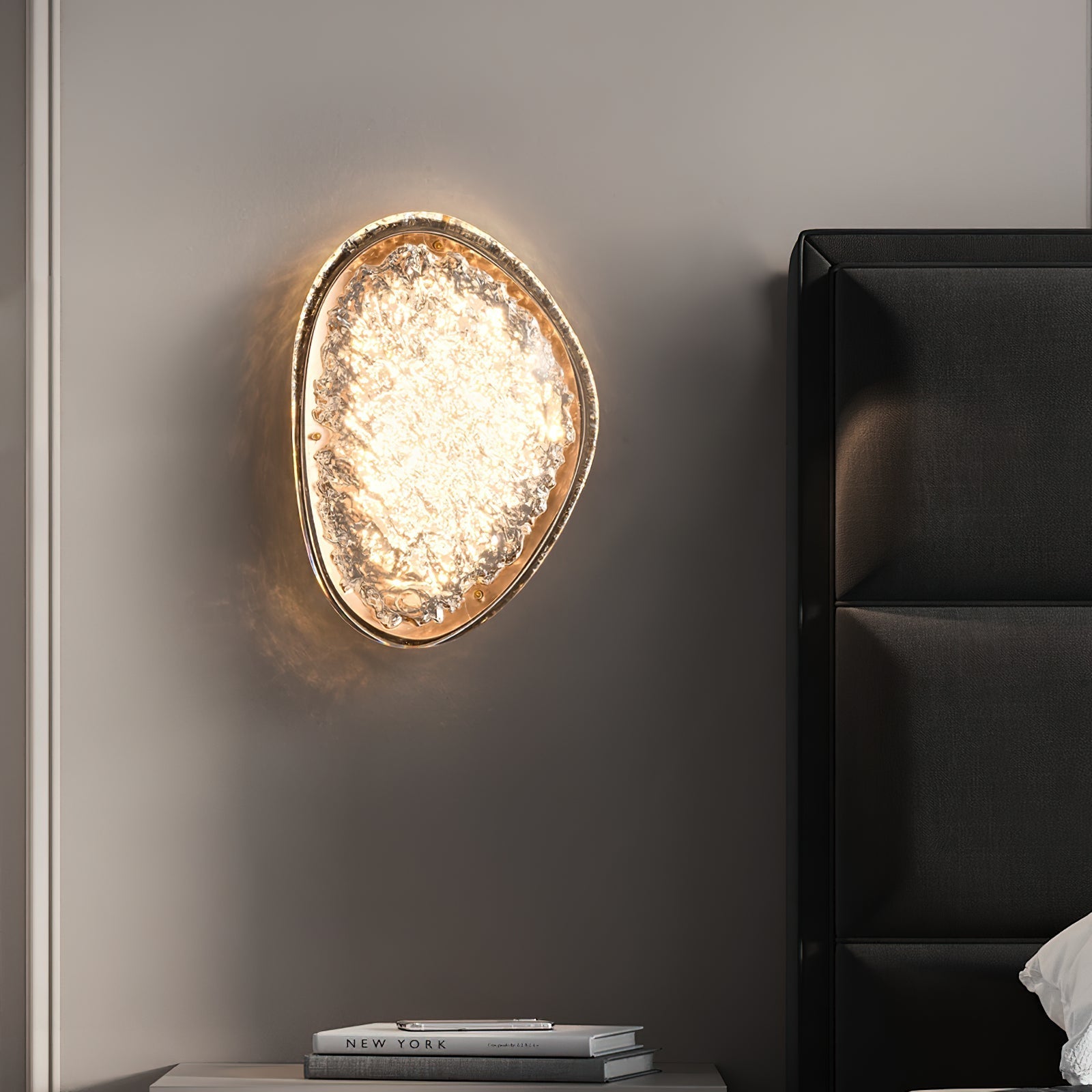 Alsolia Modern Minimalist Metal Sconce Wall Lamp - Lamp Copper