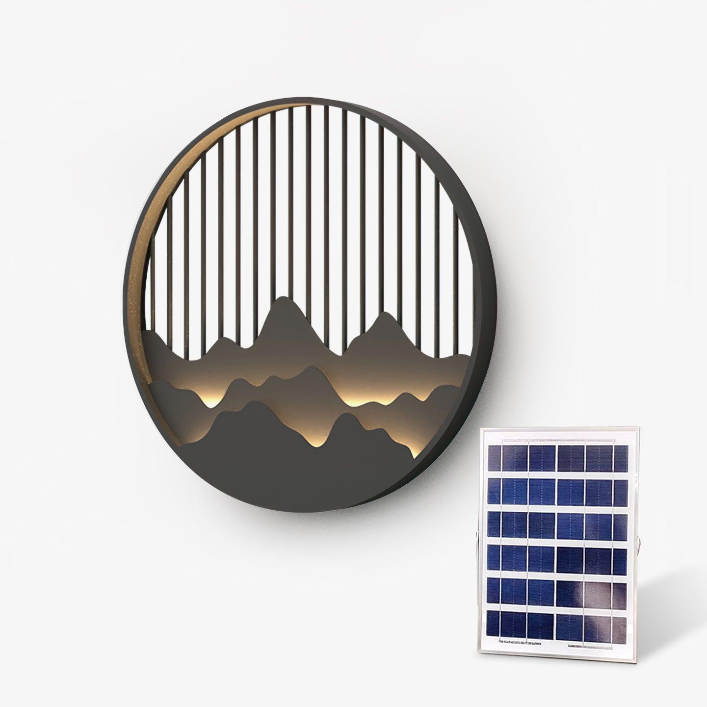 Sumi Mountain Circular Wall Light - Blowlighting