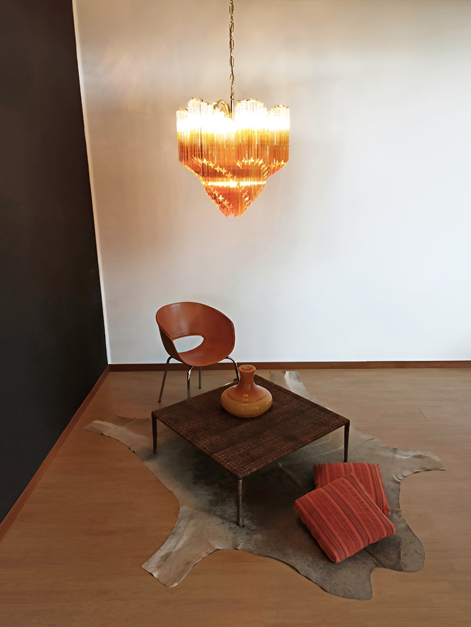 Evmararae Gradient Glass Chandelier - Blowlighting