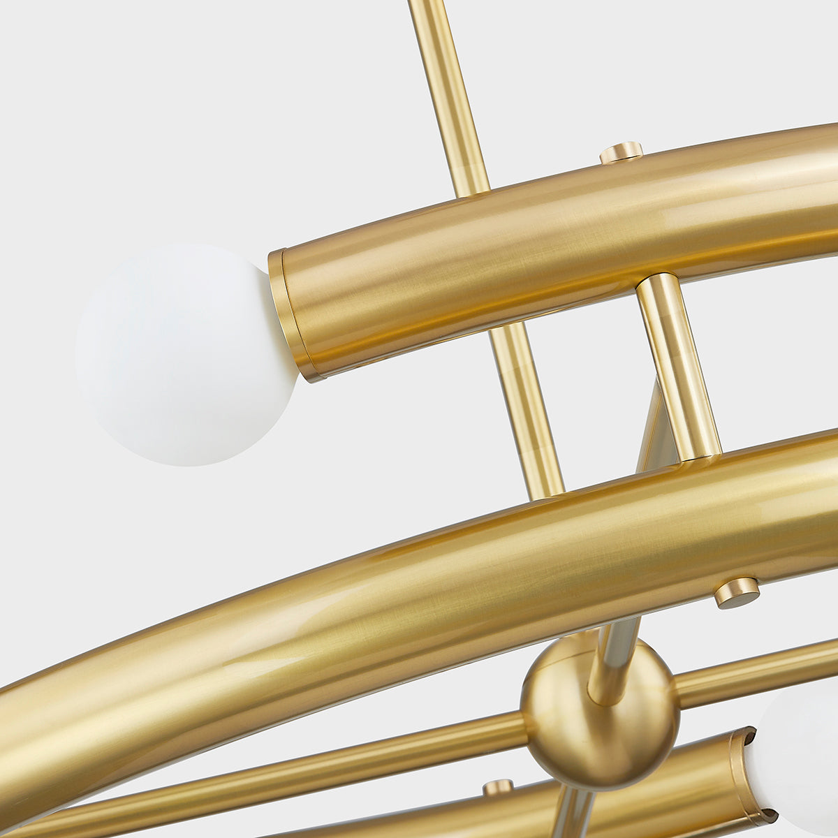 Cunorir Modern Minimalist Metal Chandelier - Lamp Copper