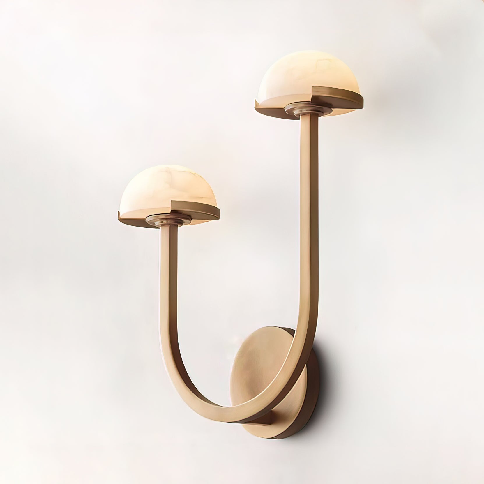 Vitalira Double Alabaster Wall Light - Blowlighting