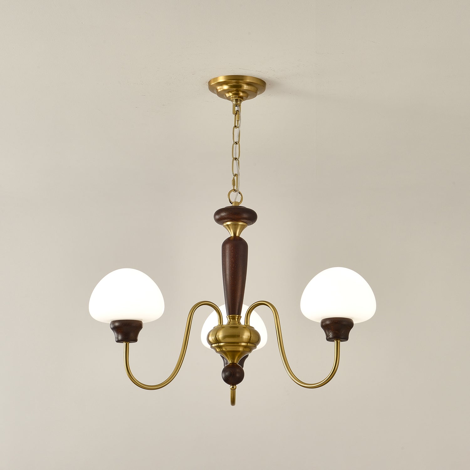 Mushroom Cap Chandelier - Blowlighting