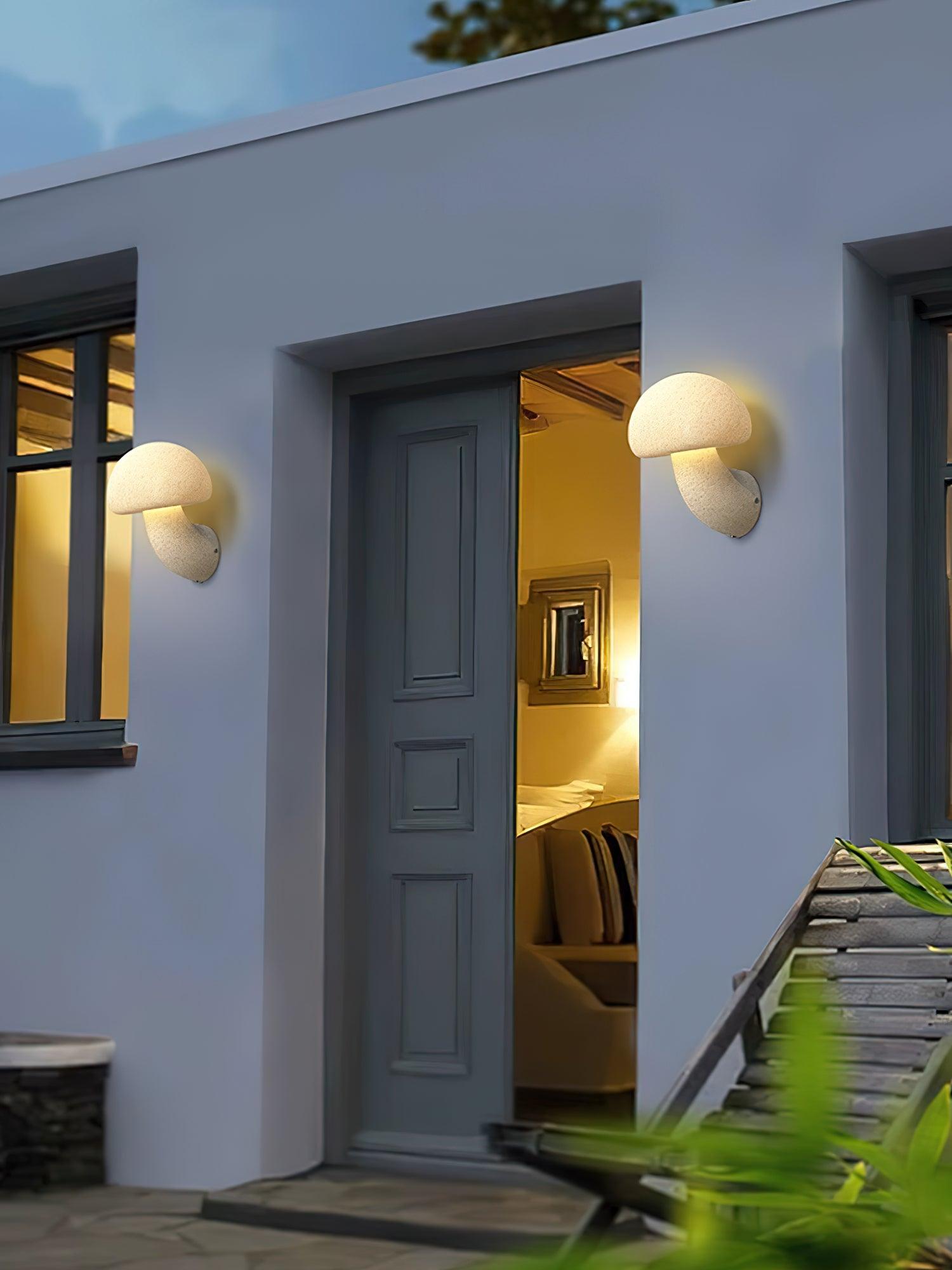 Mushroom Resin Wall Lamp - Blowlighting