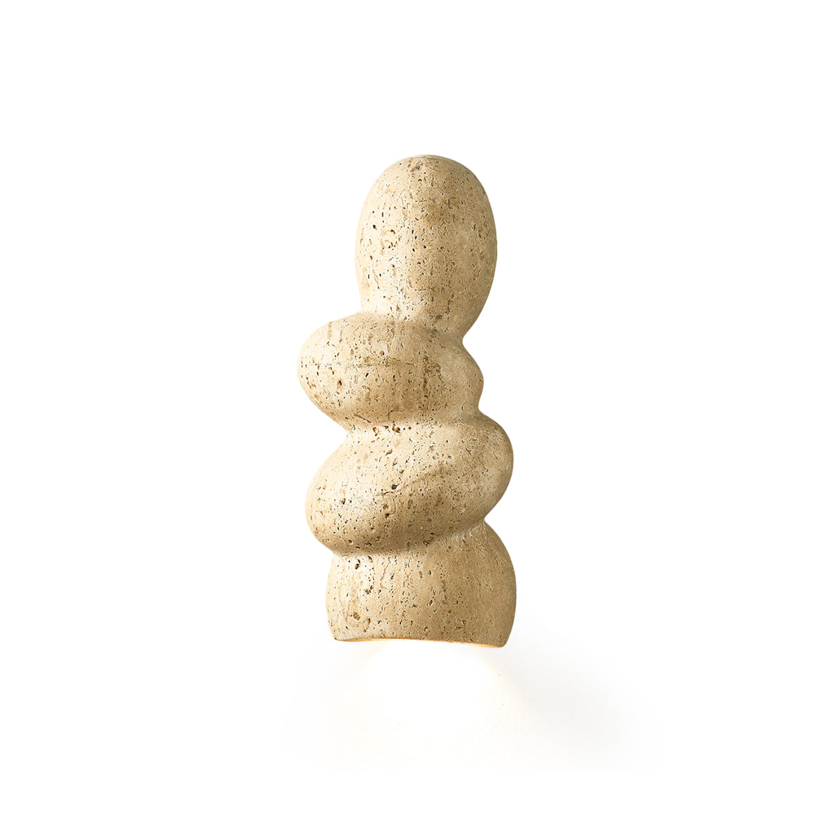 Zeloror Individual Creativity Travertine Wall Lamp - Lamp Copper