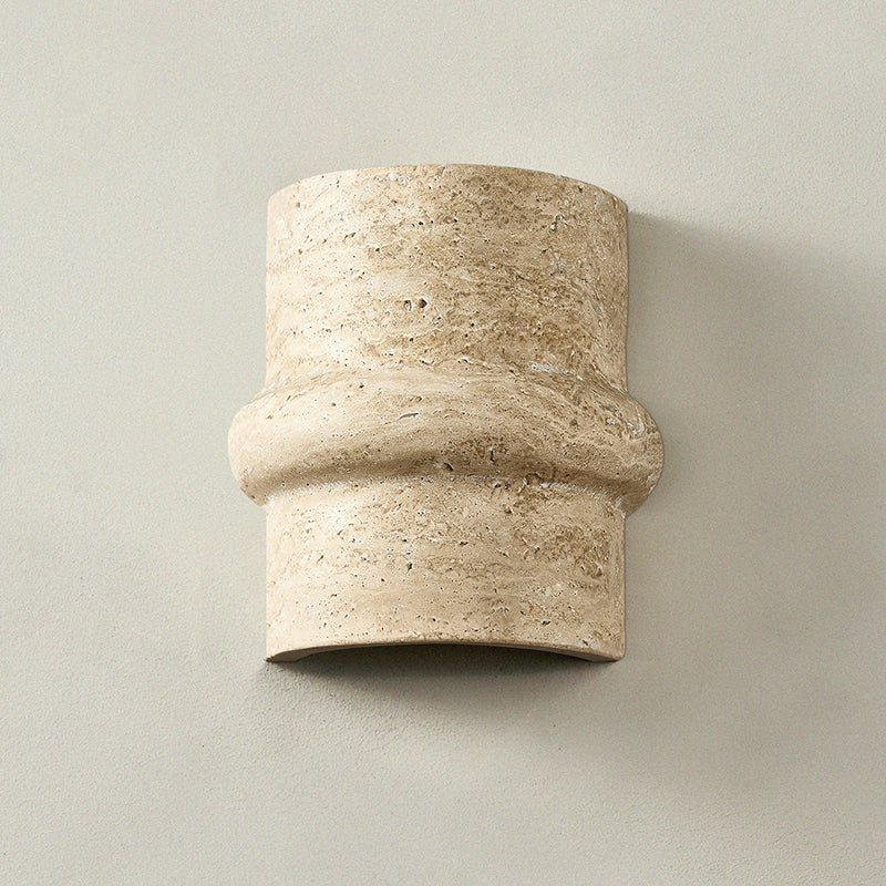 Zeloror Individual Creativity Travertine Wall Lamp - Lamp Copper