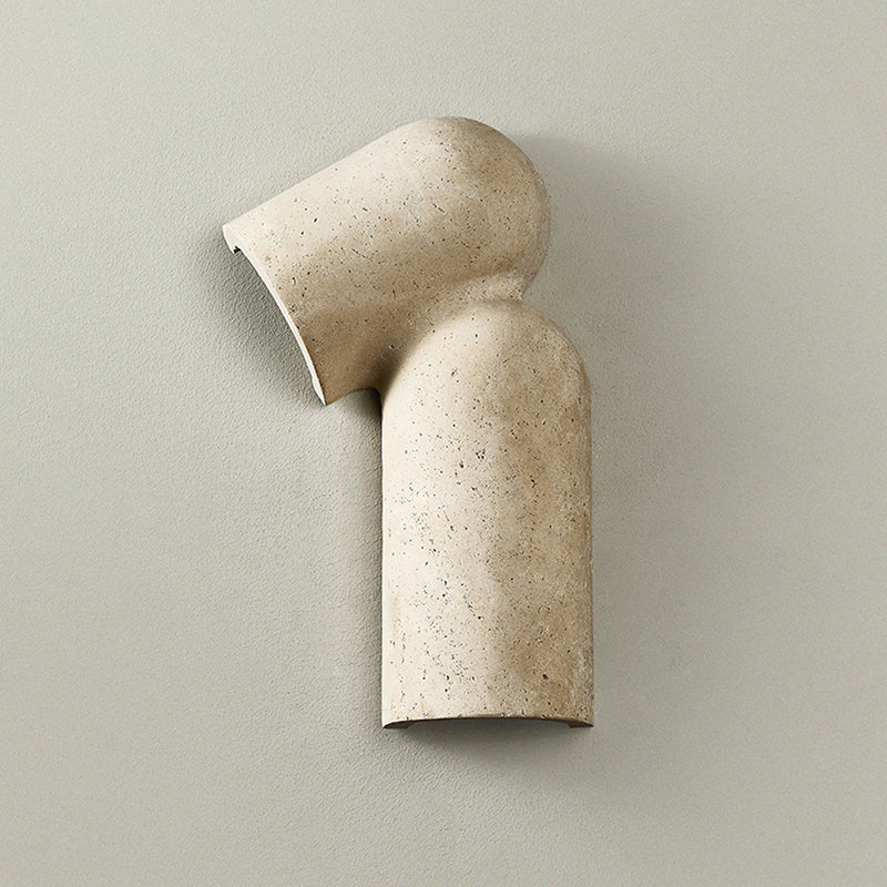 Zeloror Individual Creativity Travertine Wall Lamp - Lamp Copper