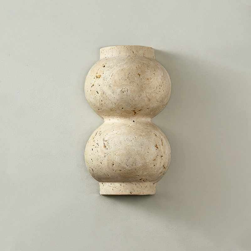 Zeloror Individual Creativity Travertine Wall Lamp - Lamp Copper