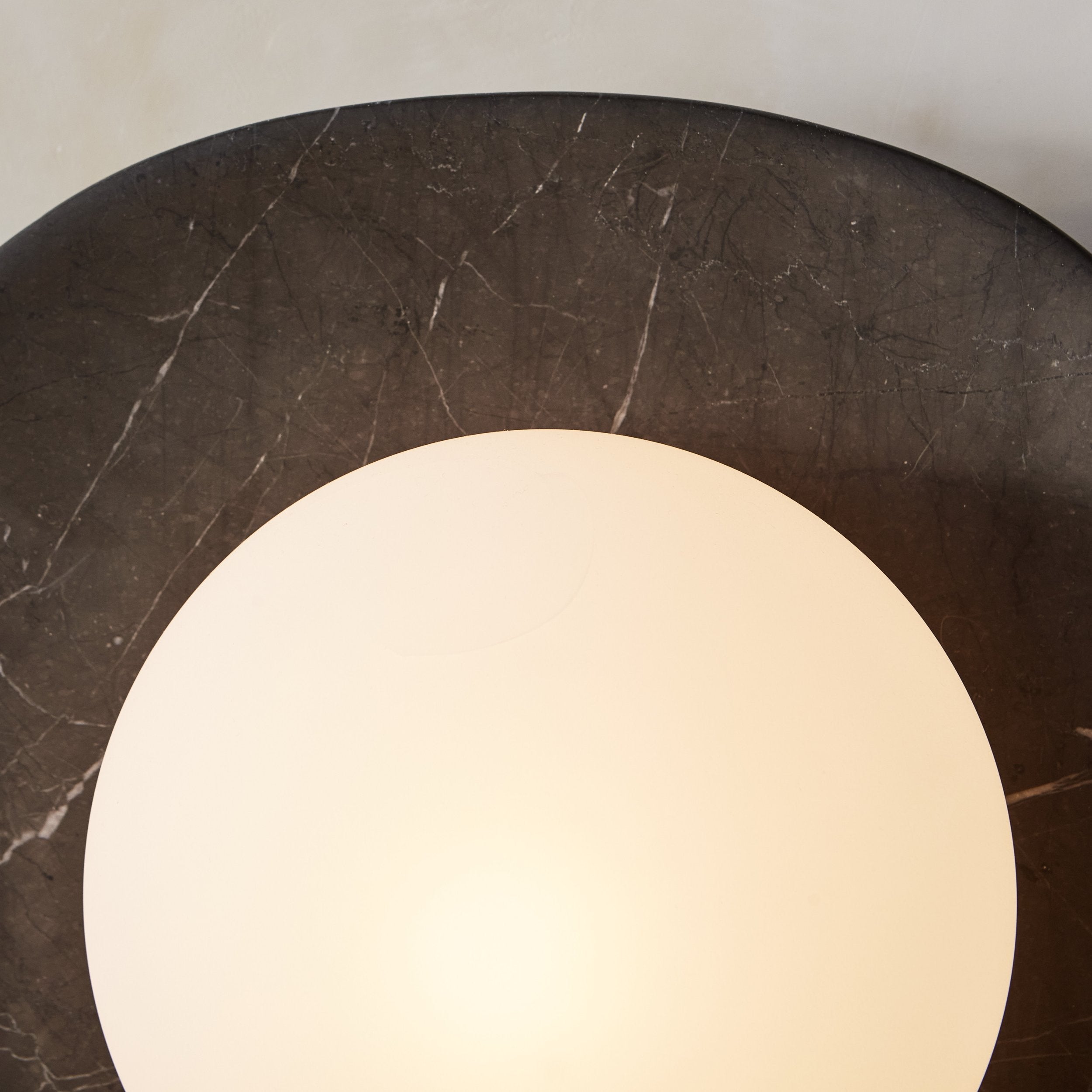 Cinoreth Modern Minimalist Marble Glass Wall Lamp - Lamp Copper