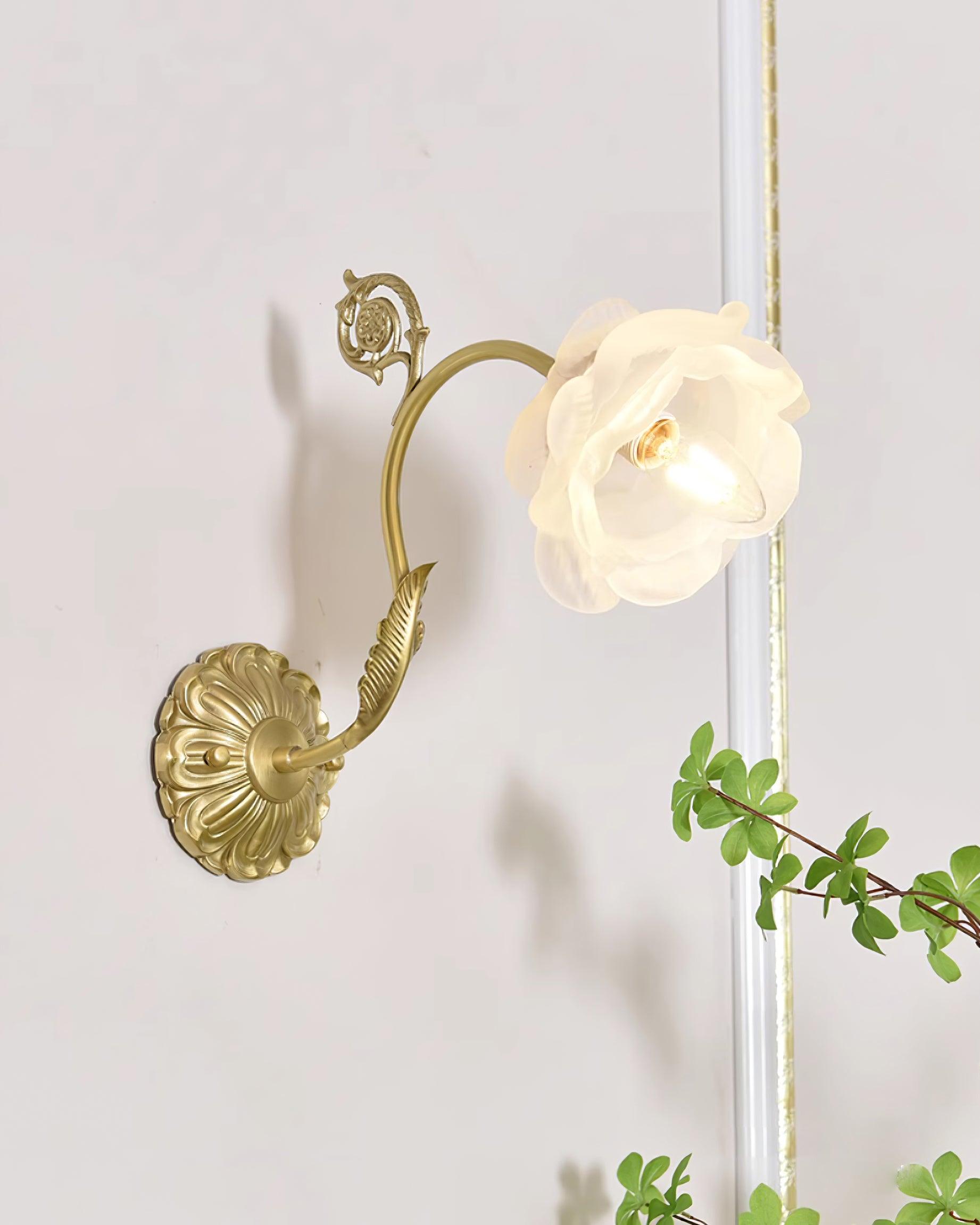 Neiman Wall Lamp Pink Ruffle - Letslighting