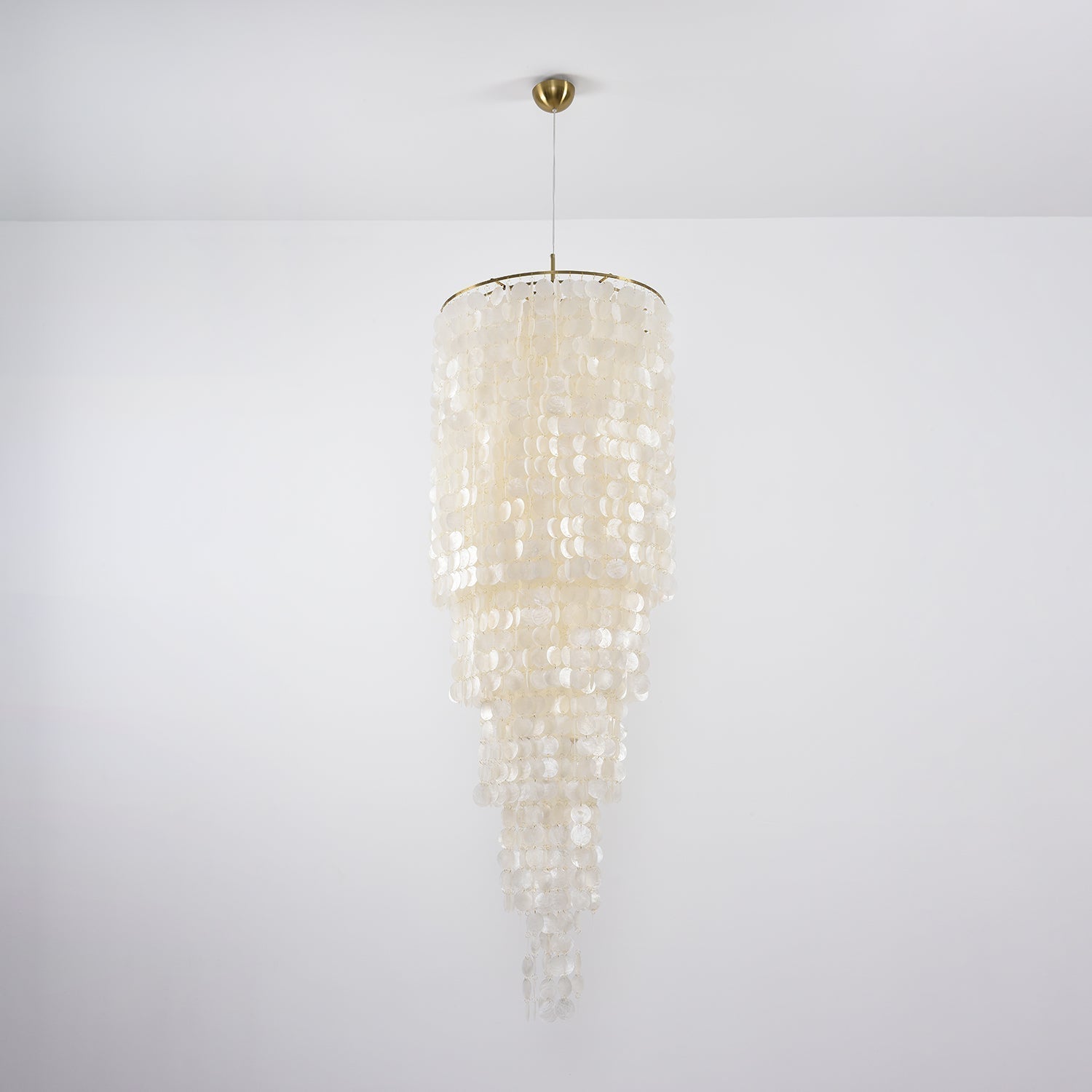 Eloryra Cascading Glass Chandelier - Blowlighting