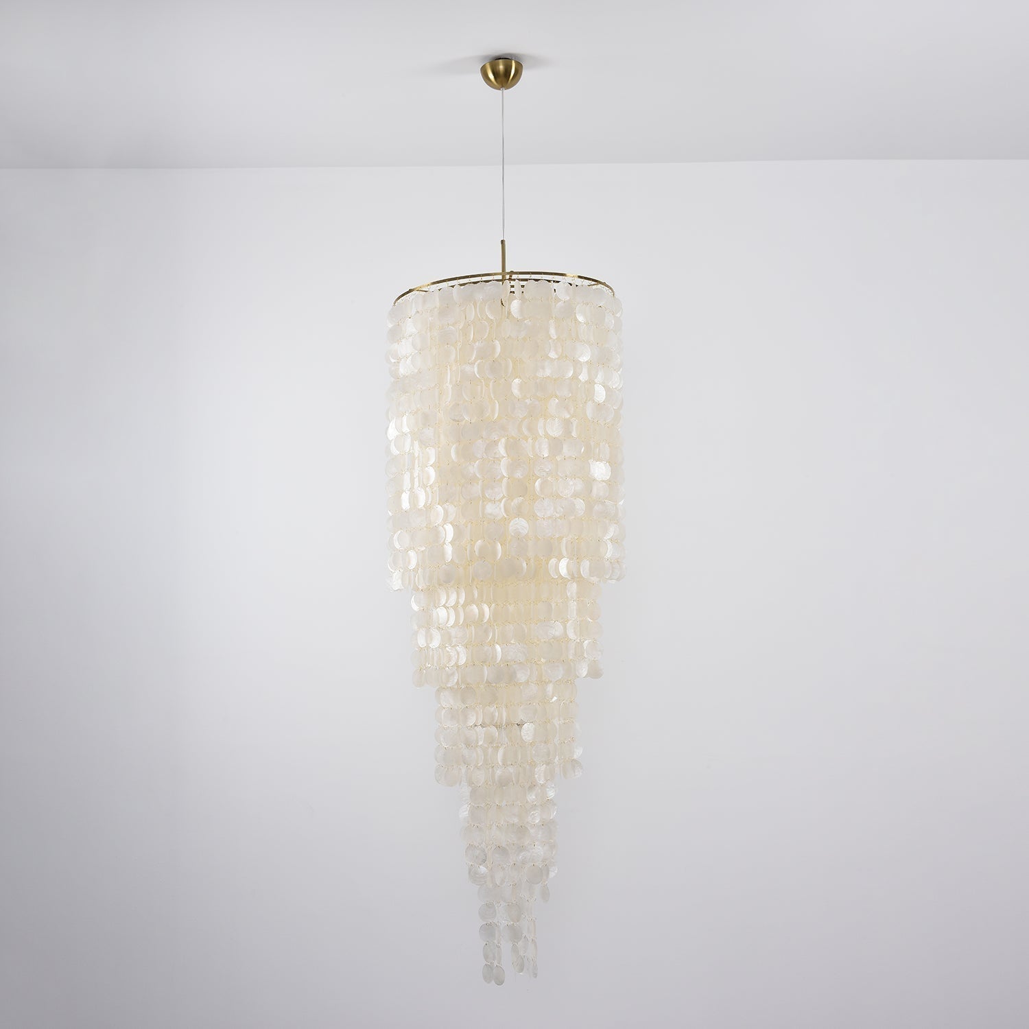 Eloryra Cascading Glass Chandelier - Blowlighting