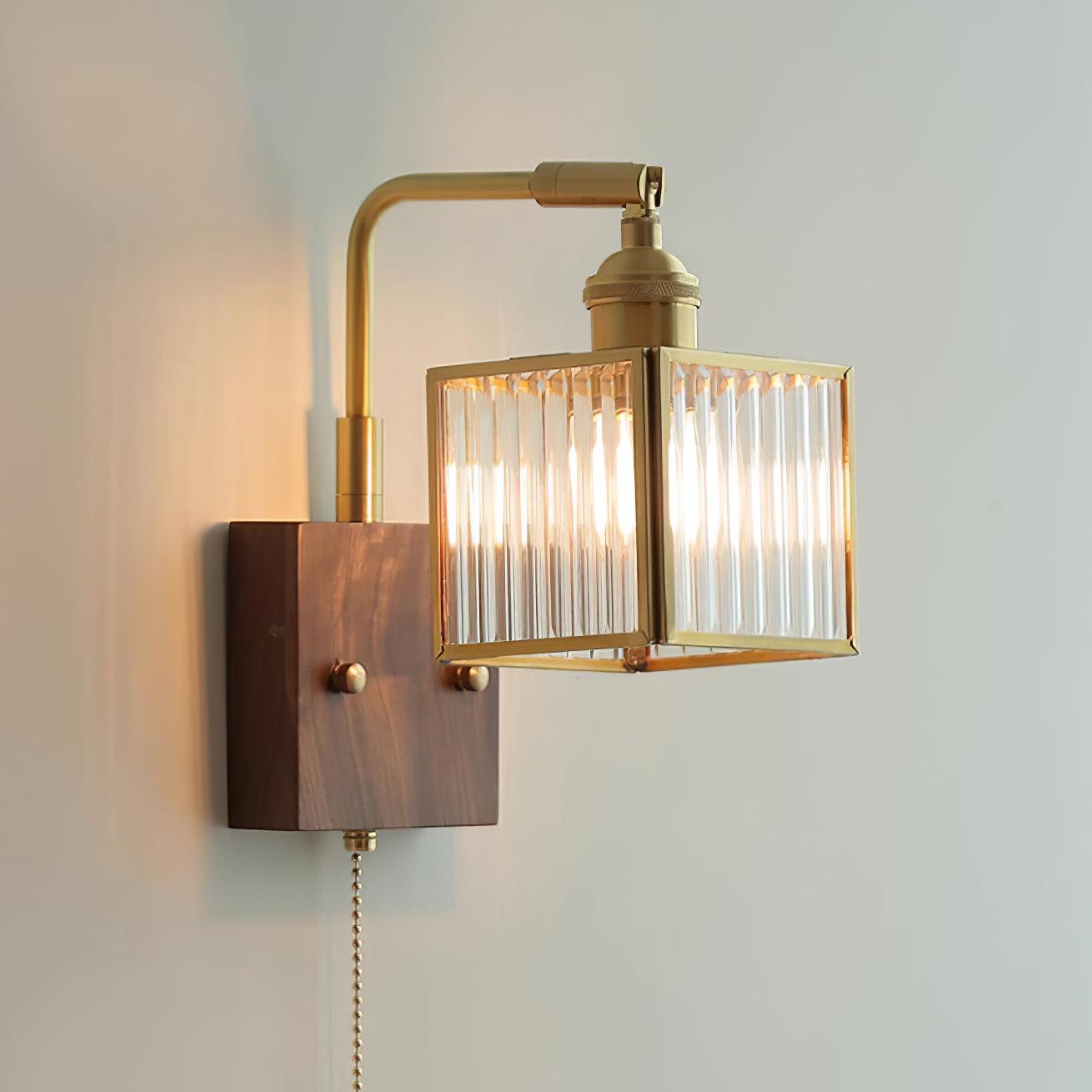 Noko Glass Wall Lamp Cube - Letslighting