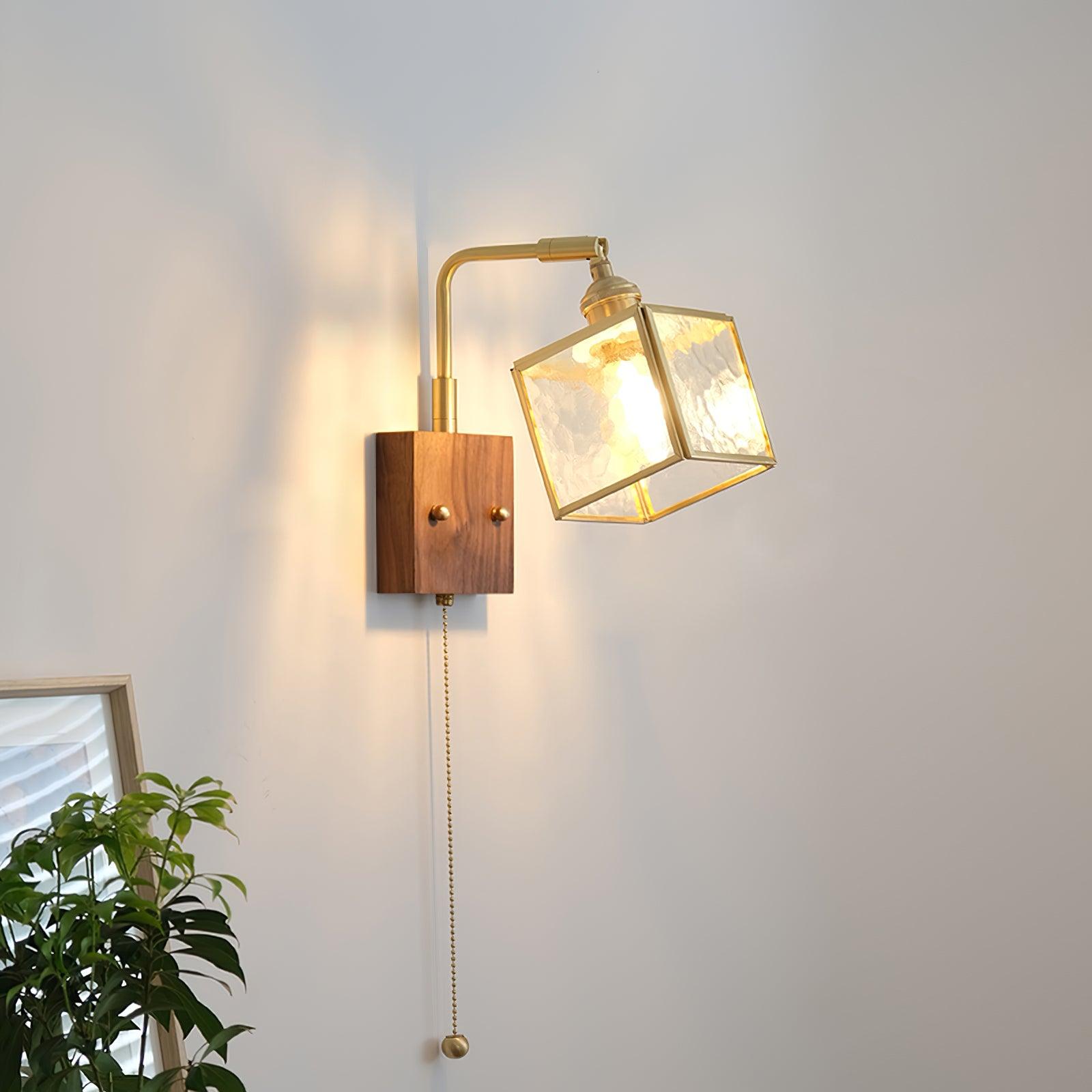 Noko Glass Wall Lamp Cube - Letslighting