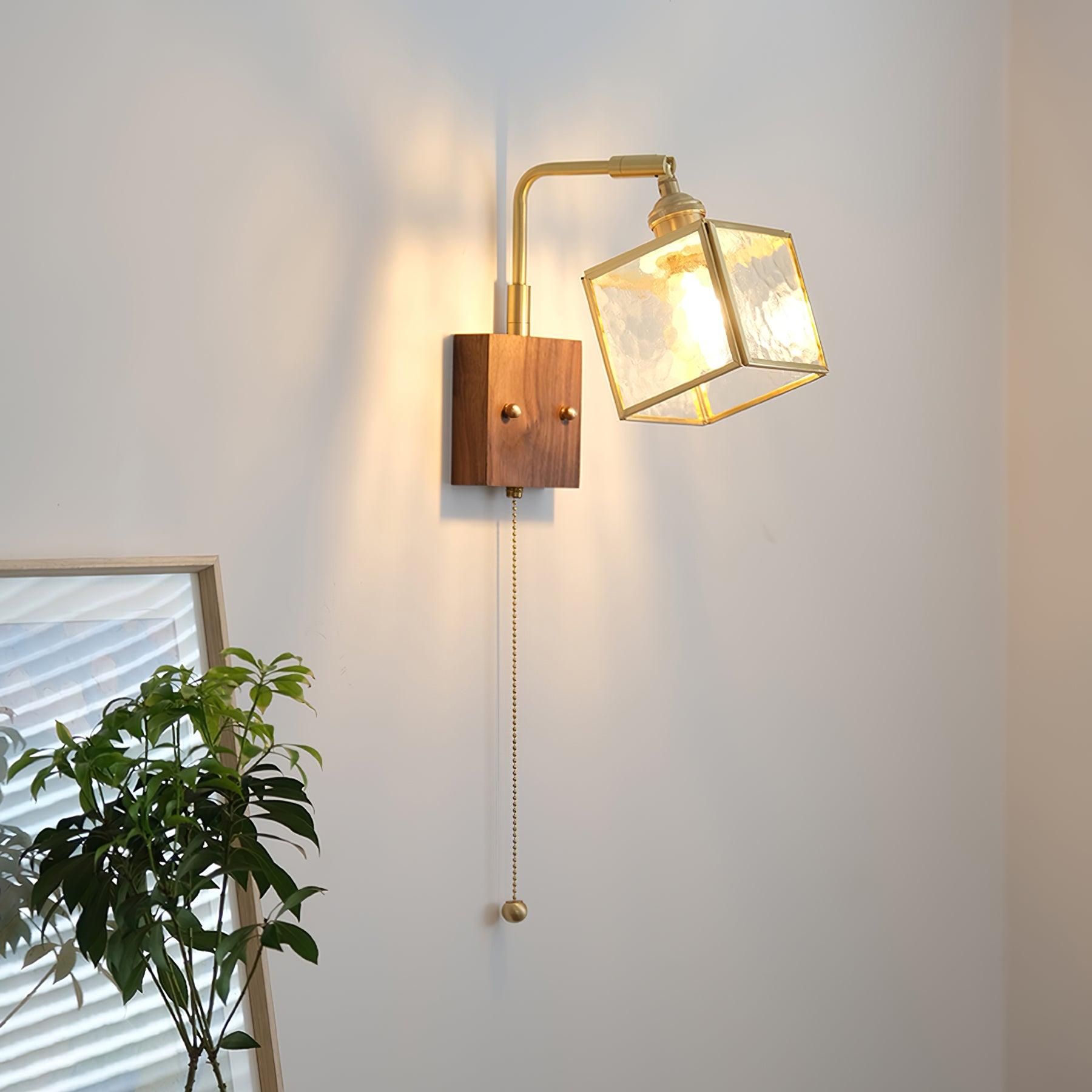 Noko Glass Wall Lamp Cube - Letslighting