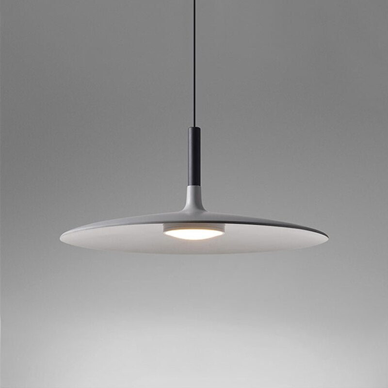 Aria Suspension Ronde Nordique Blanc/Noir/Gris Claire/Armée Verte