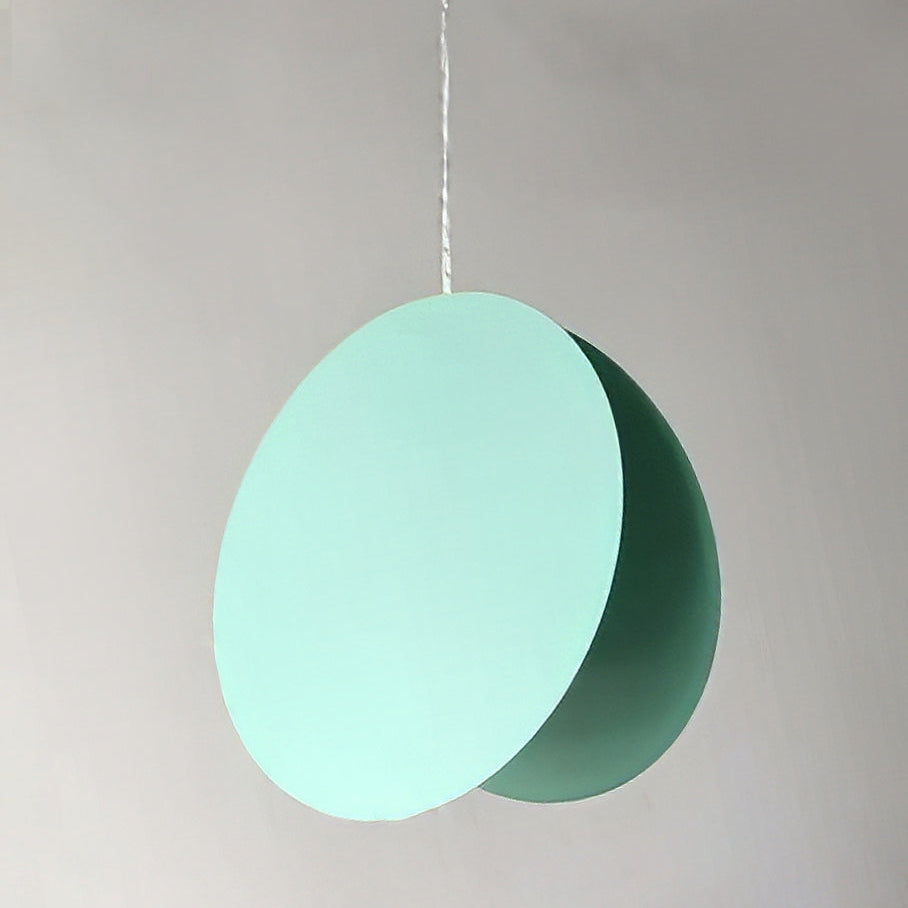 Valentina Ronde LED Suspension Blanc Rose Métal Blanc Salon Chambre