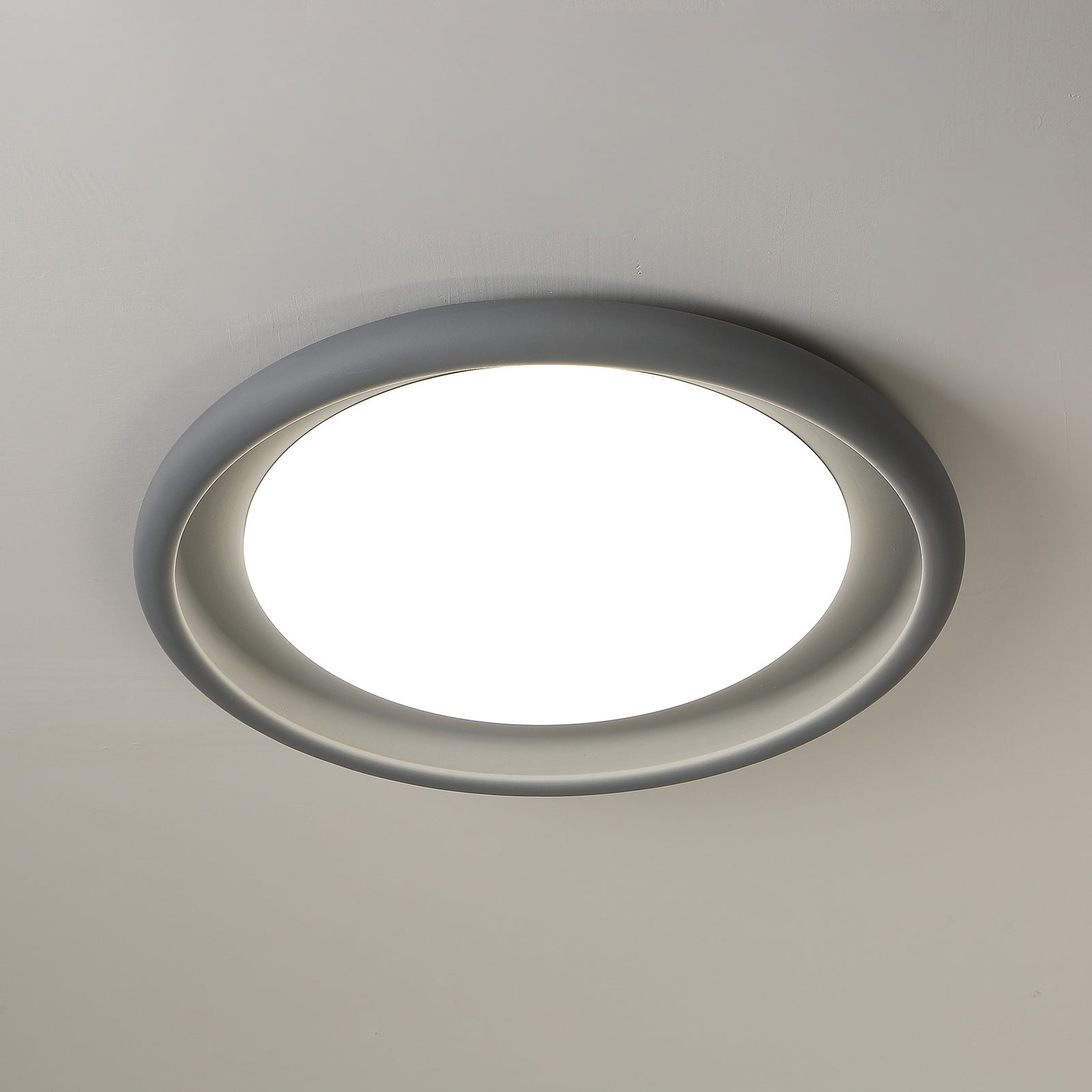 Nuria Ceiling Lamp Round Silhouette Minimalist Ambient - Letslighting