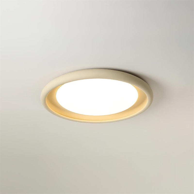 Nuria Ceiling Lamp Round Silhouette Minimalist Ambient - Letslighting