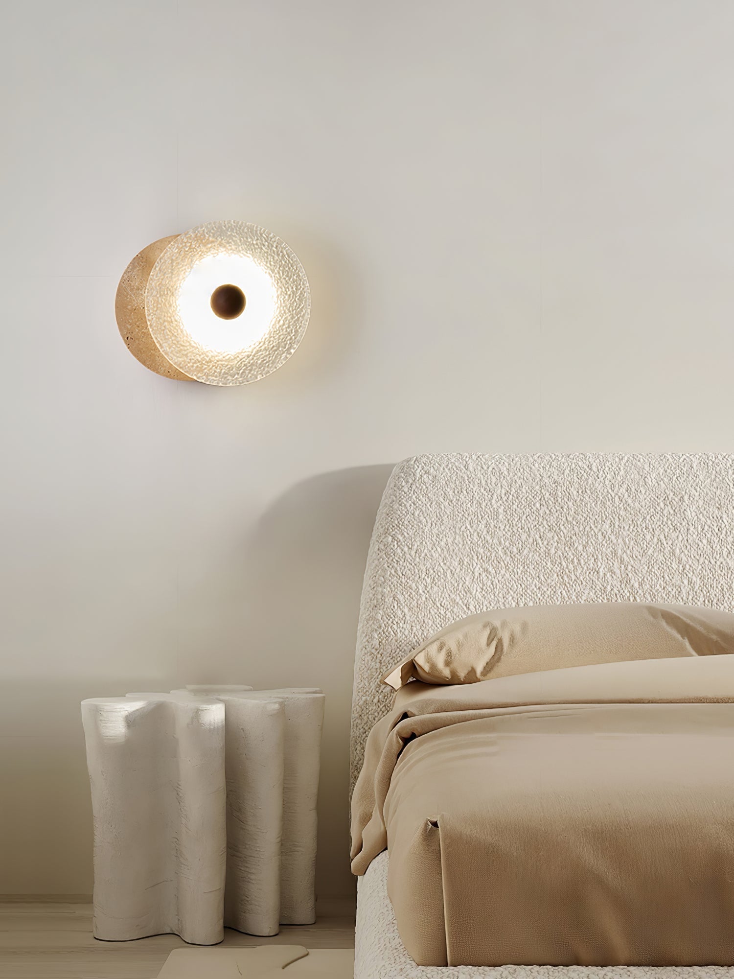 Olivia Travertine Wall Light - Letslighting