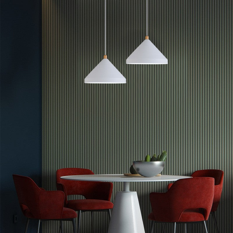 Valentina Industriel Métal Suspension Noir/Blanc Chambre À Coucher/Salle À Manger