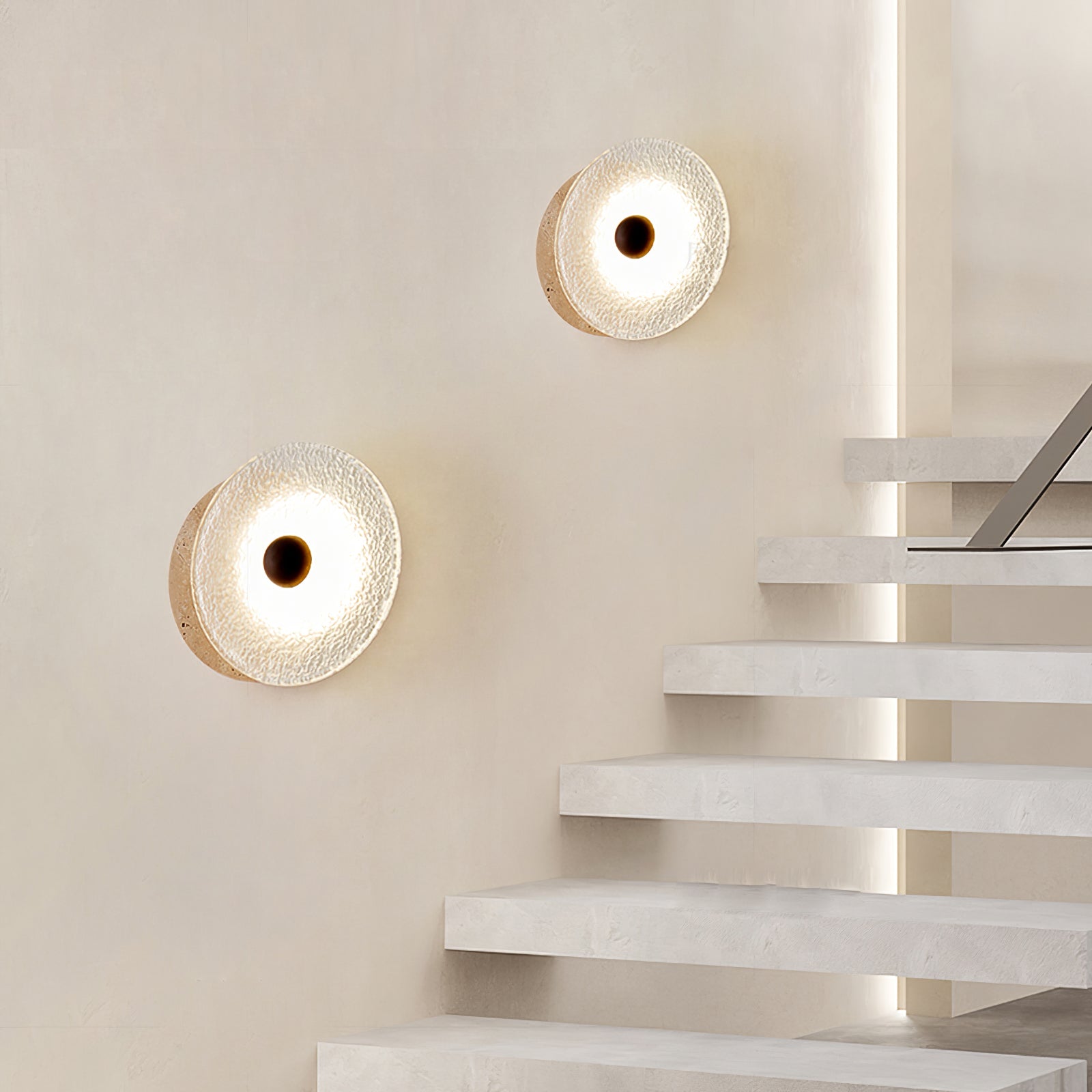 Olivia Travertine Wall Light - Letslighting