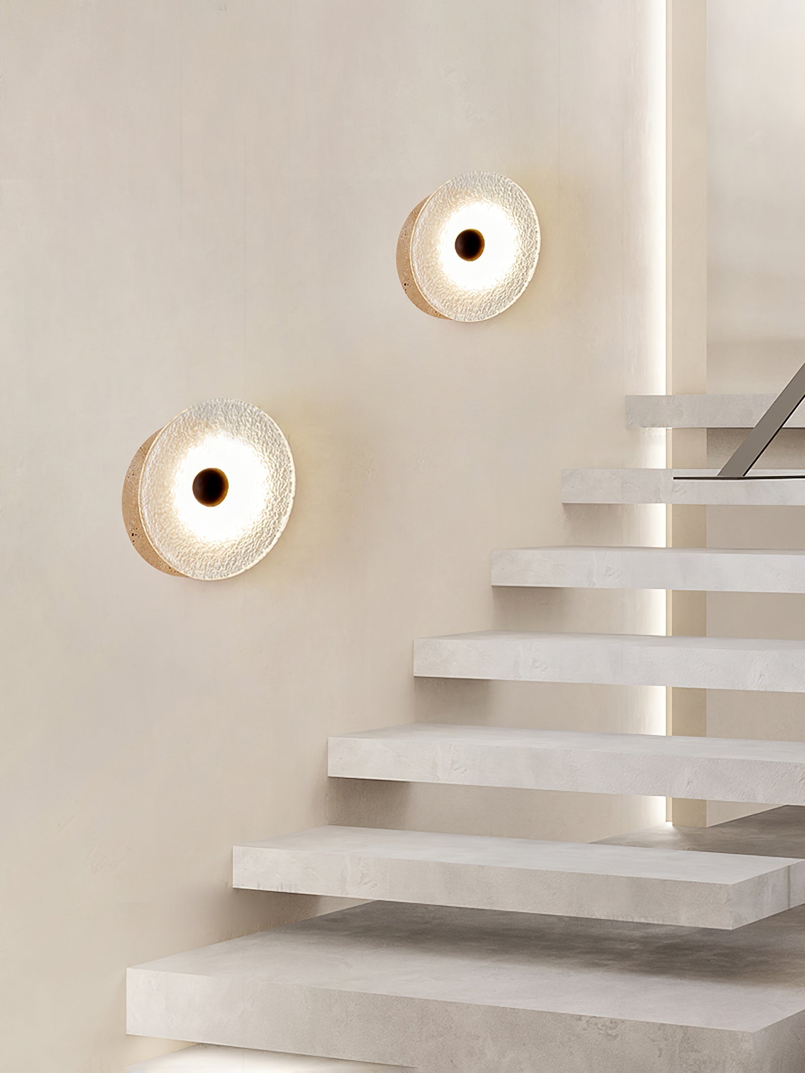 Olivia Travertine Wall Light - Letslighting