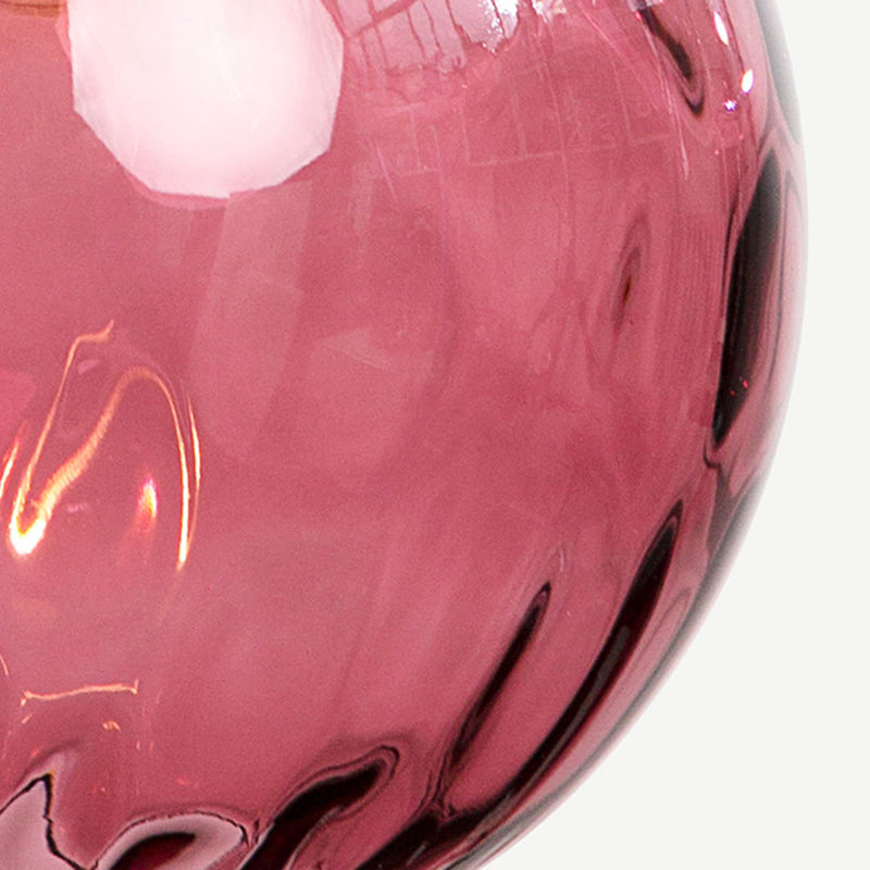 Valentina Suspension Boule Moderne Verre Rouge/Vert/Bleu Salon