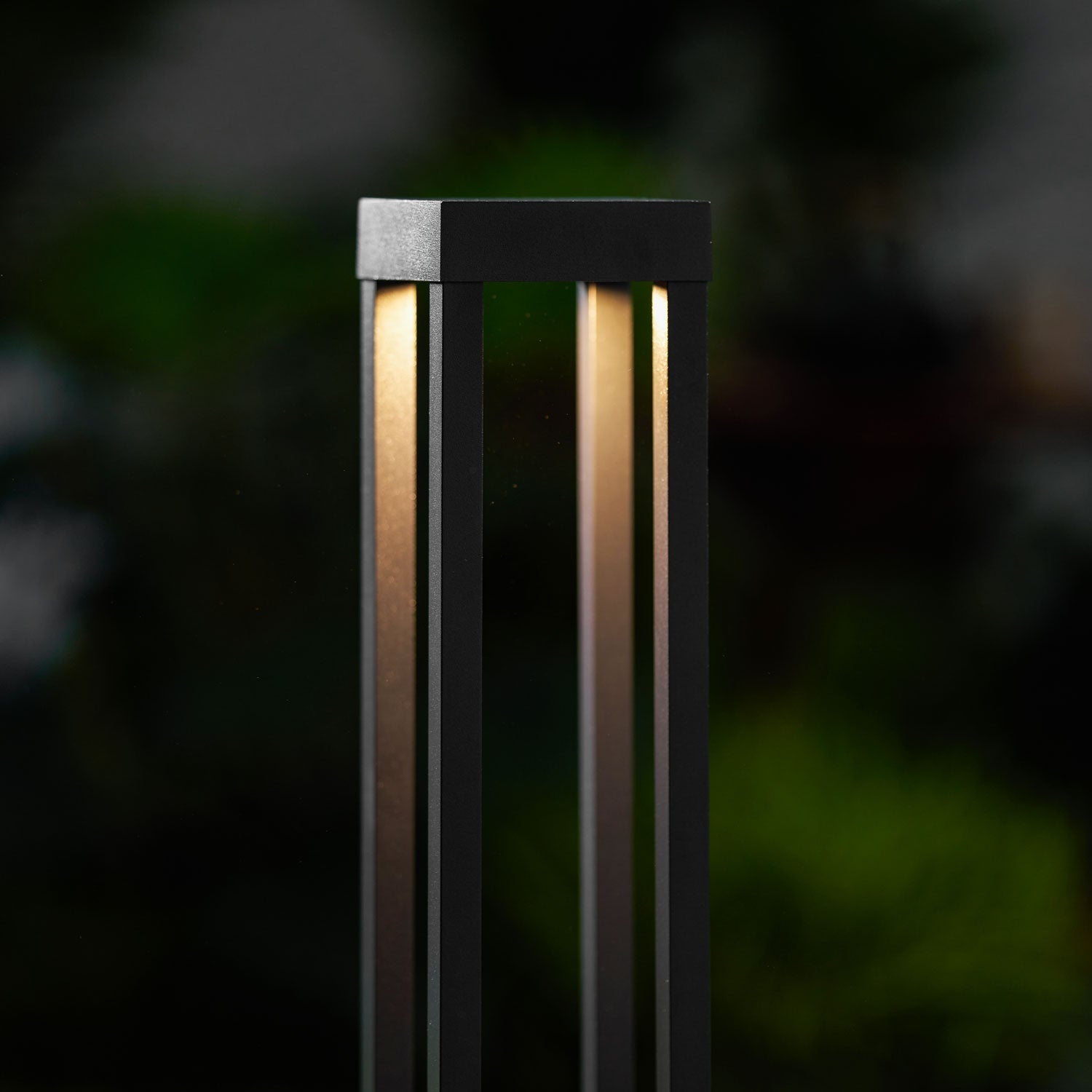 Obsidian Post Moderne Minimaliste Aluminium Lumière Extérieure