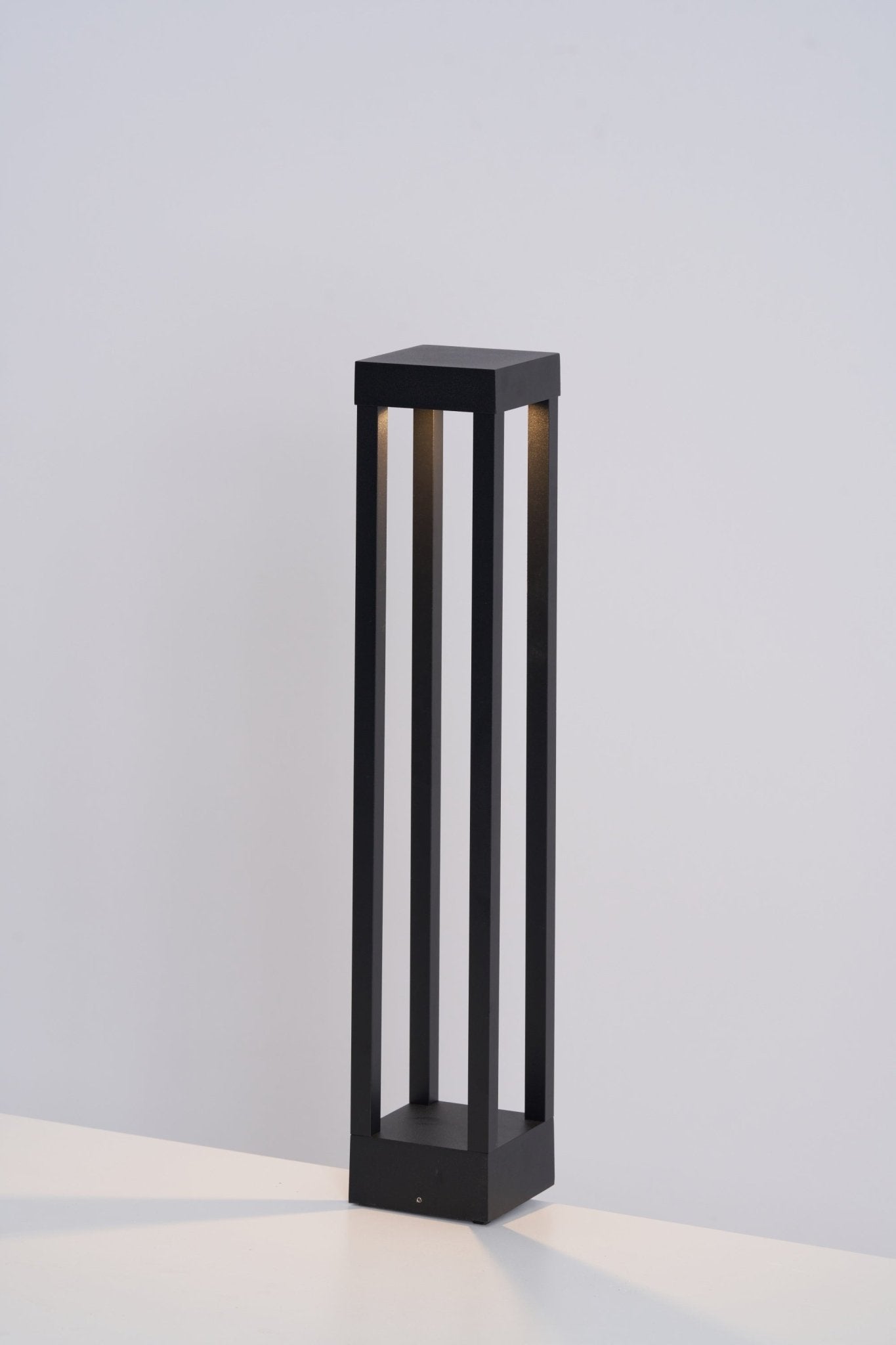 Obsidian Post Moderne Minimaliste Aluminium Lumière Extérieure