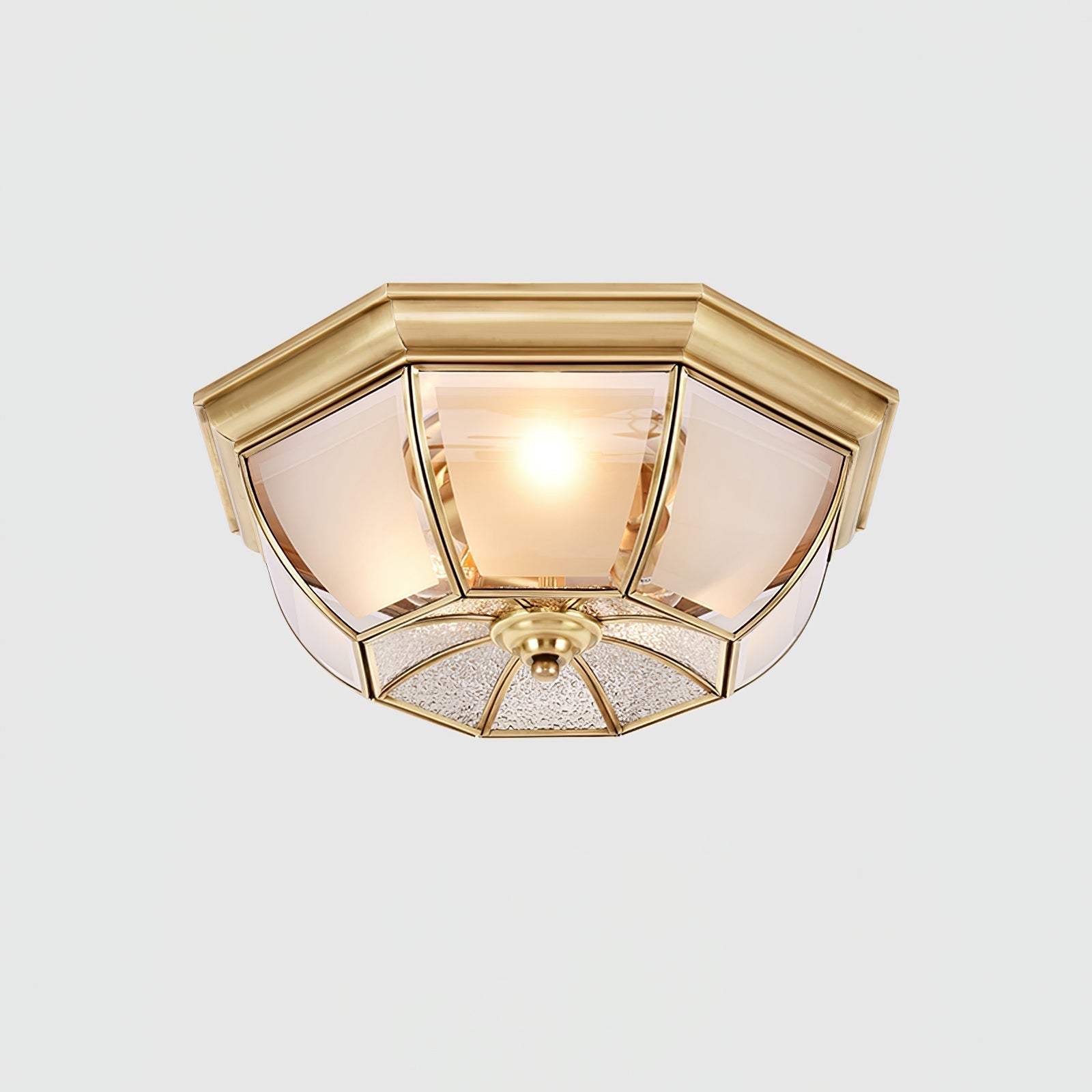 Bowl Shaped Brass Ceiling Lamp - Blowlighting
