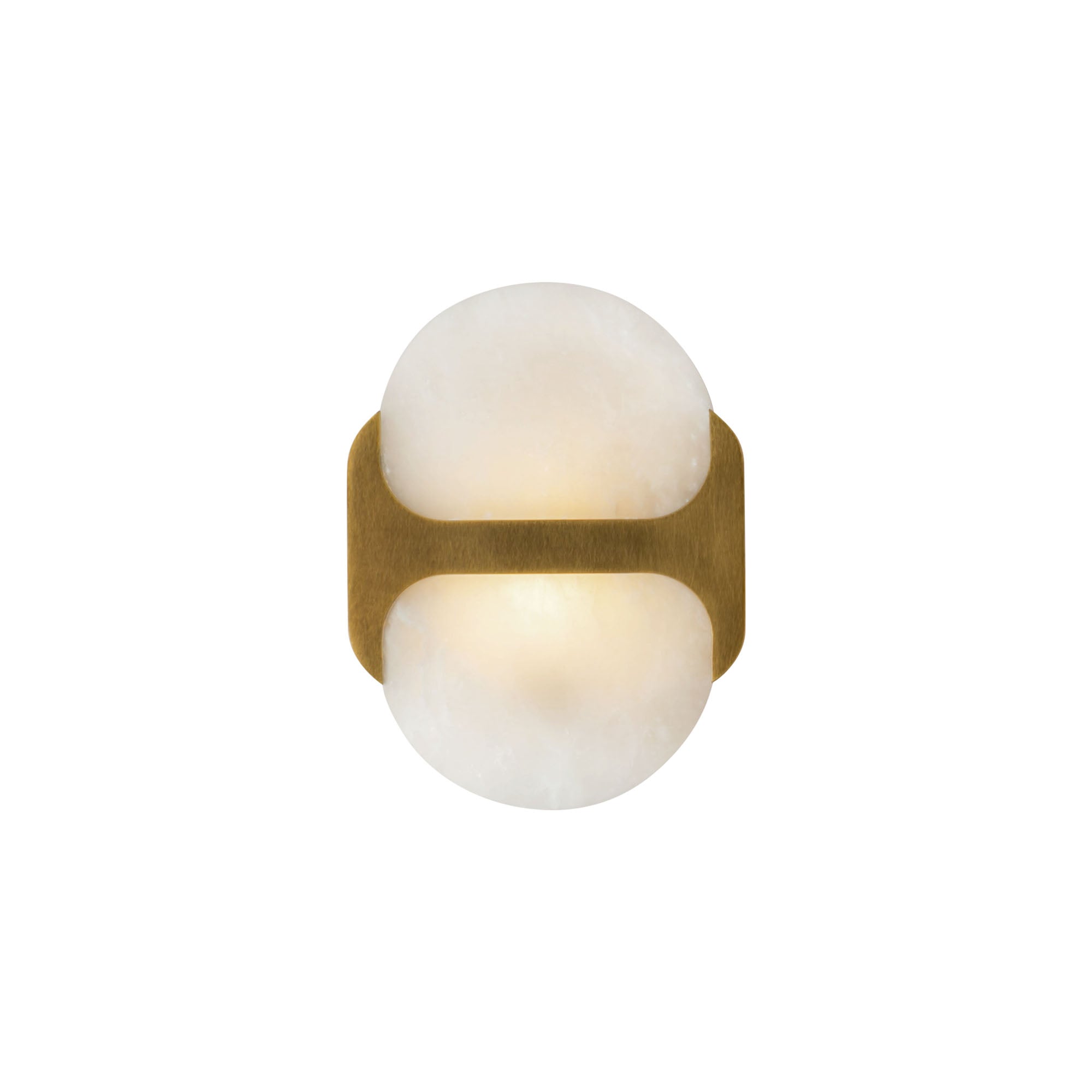 Ulthaora Double Globe Alabaster Wall Ligh - Letslighting