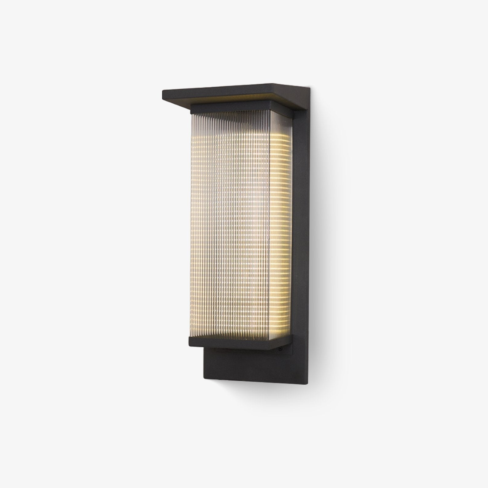 Oleron Box Outdoor Solar Wall Lamp - Blowlighting