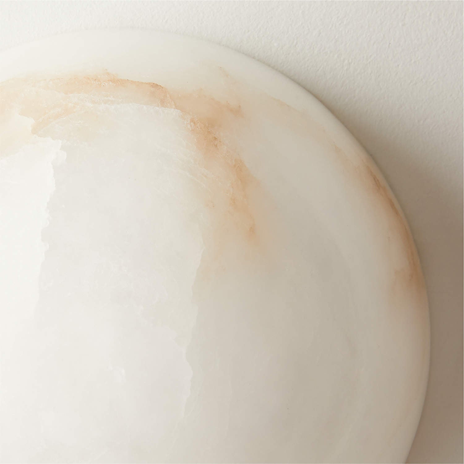 Nyraean Modern Minimalist Alabaster Wall Lamp - Lamp Copper