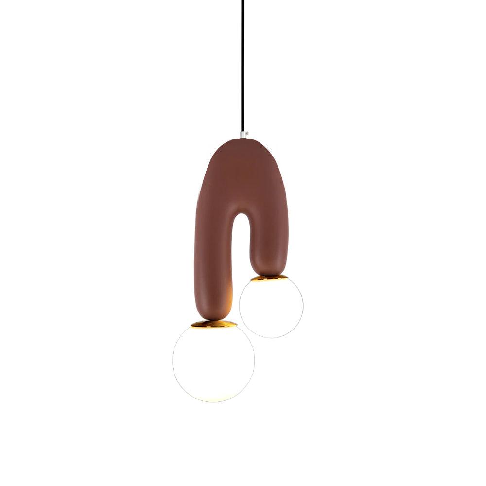 Oo Pendant Light Smooth Sculptural Organic - Letslighting
