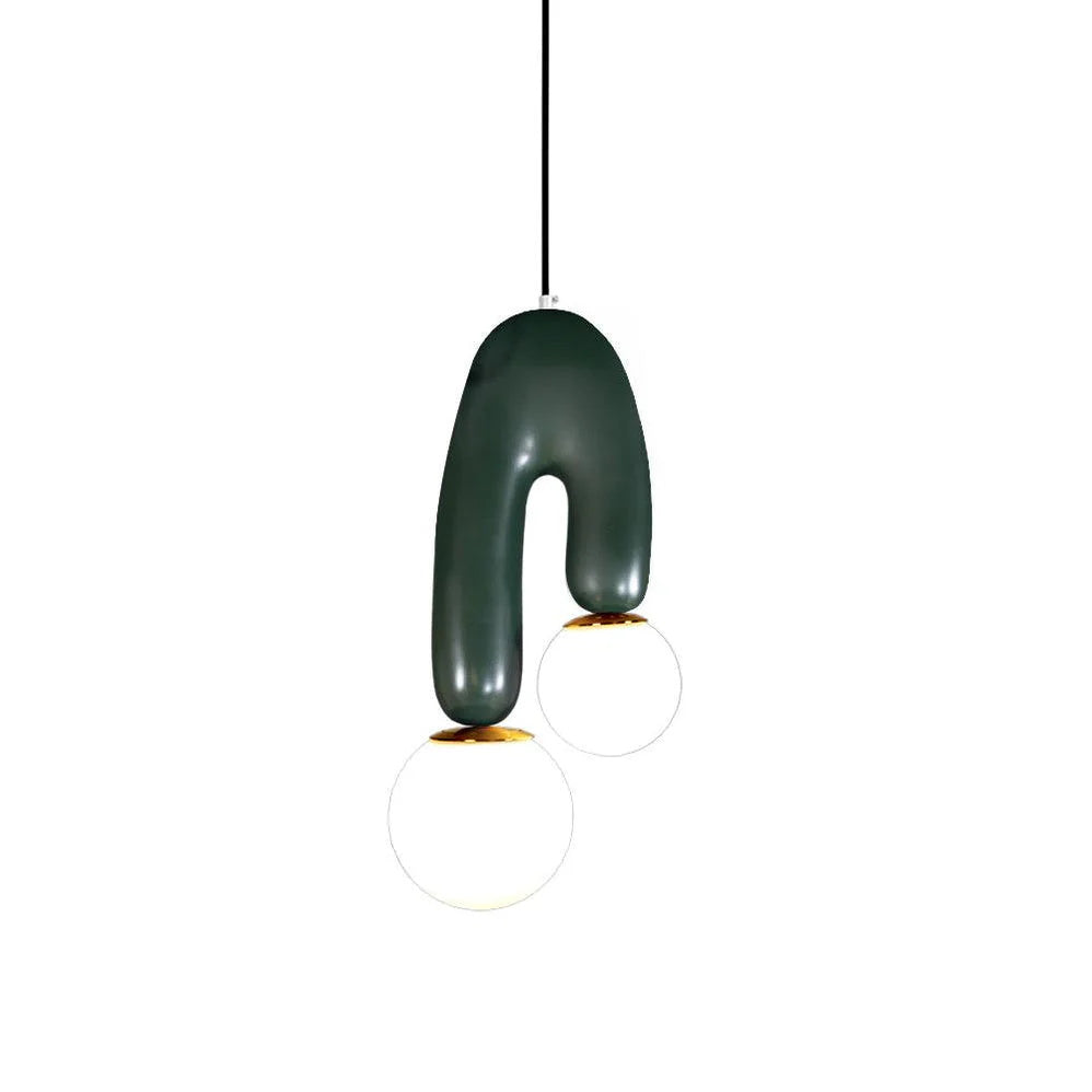 Oo Pendant Light Smooth Sculptural Organic - Letslighting