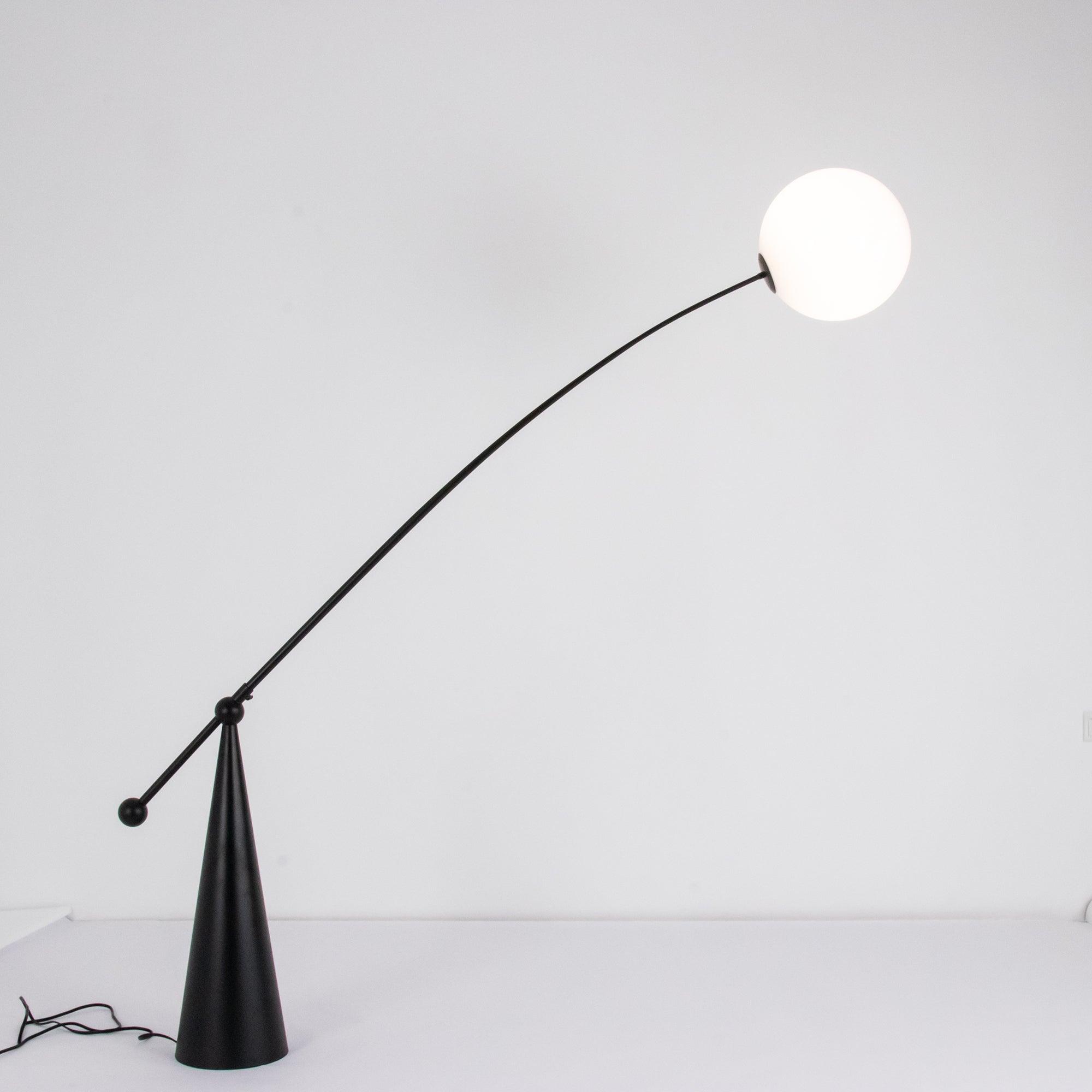 Opal Arc Floor Lamp - Blowlighting