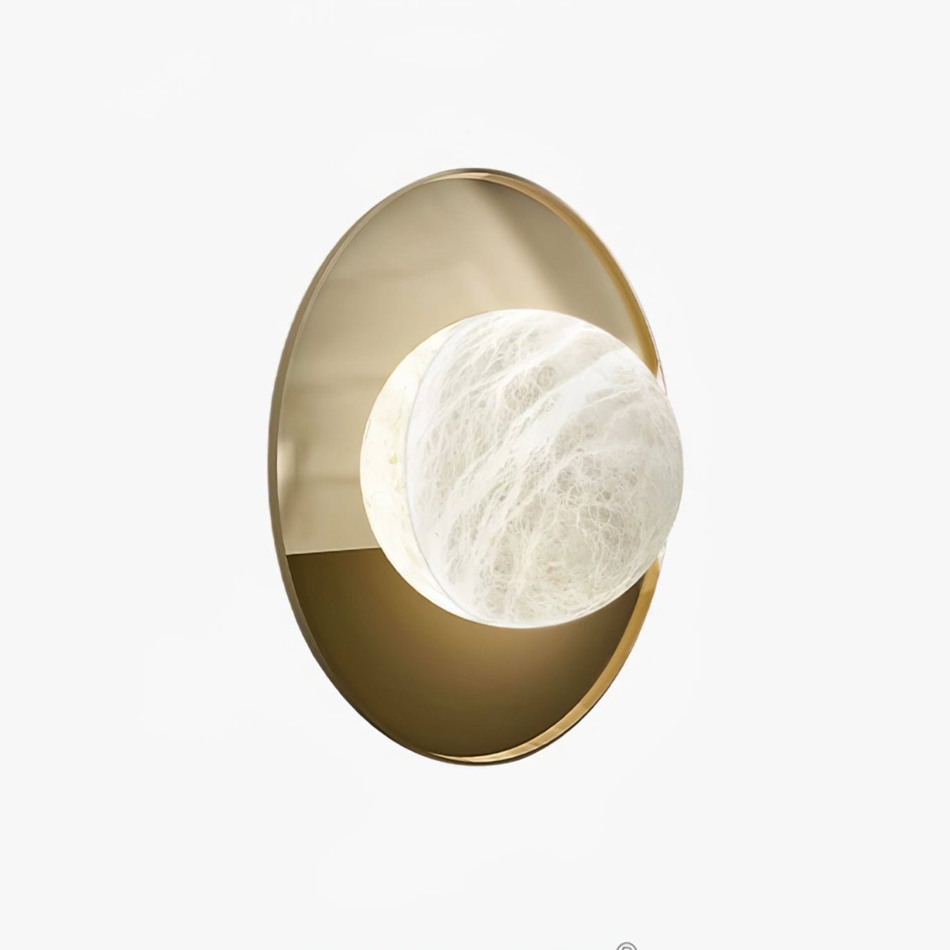 Lyra Modern Alabaster Wall Light - Letslighting