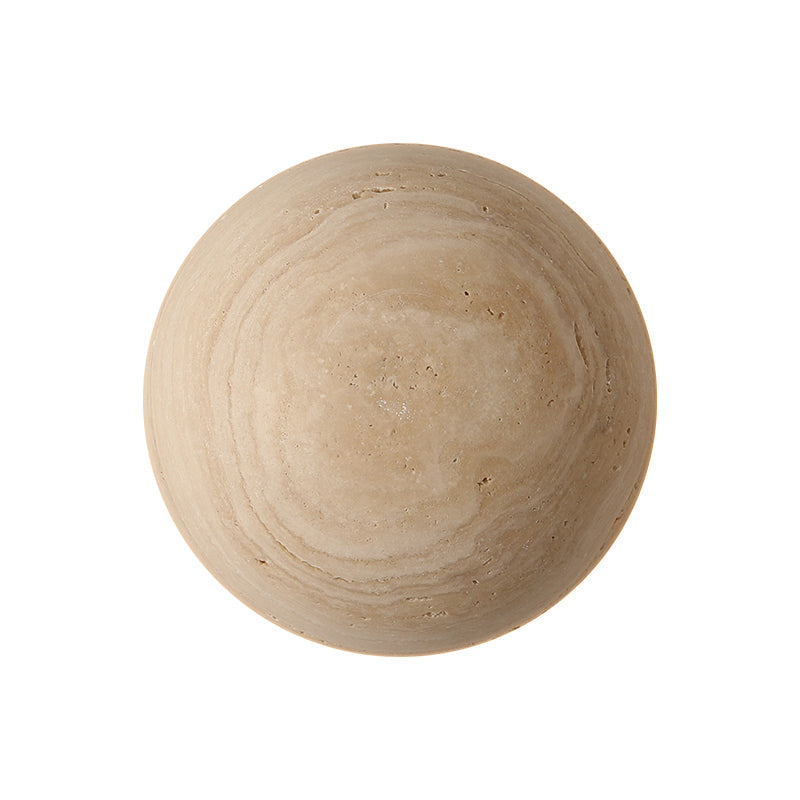 Cinorisra Modern Minimalist Stone Travertine Wall Lamp - Lamp Copper
