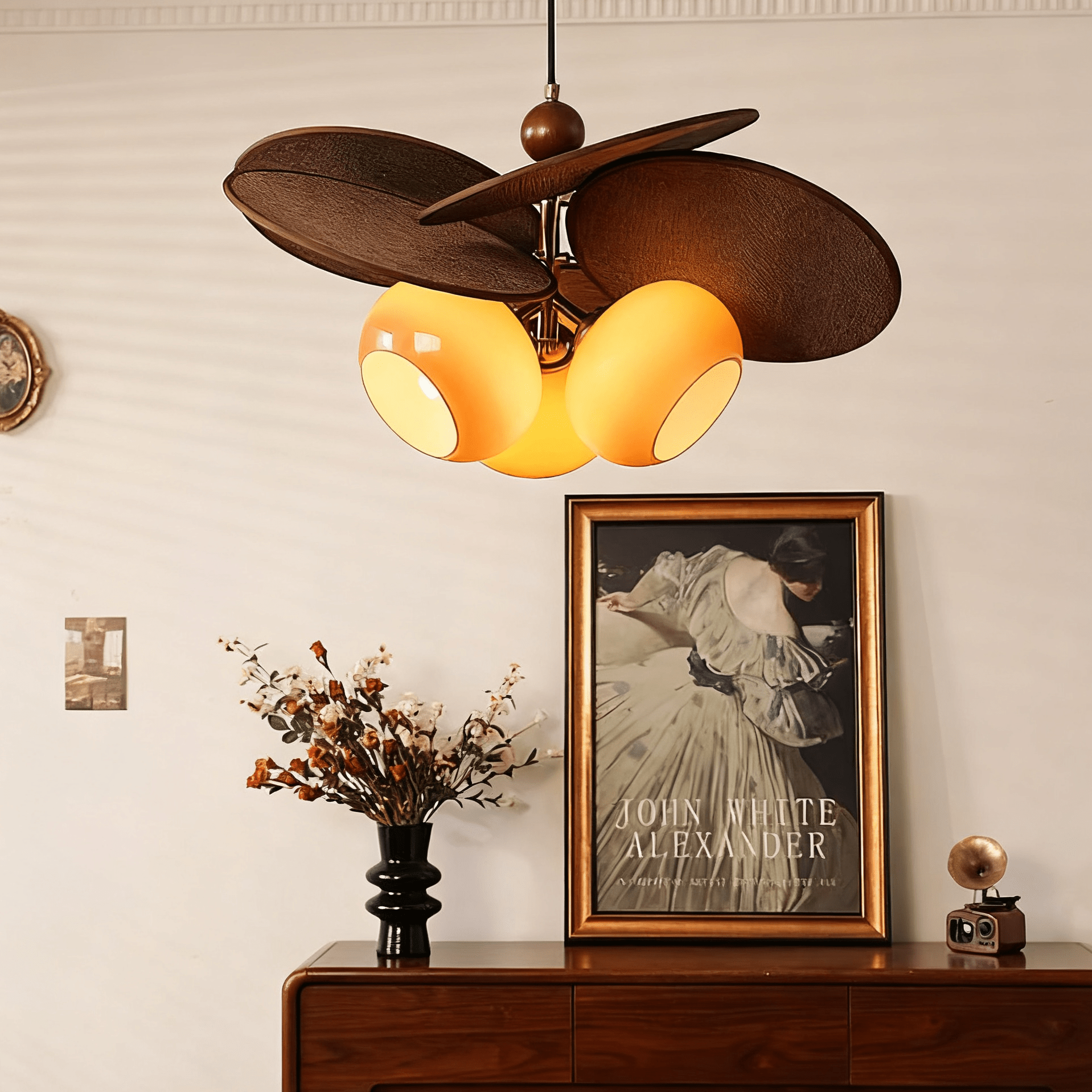 Orabel Lustre Élégant Moderne Ember