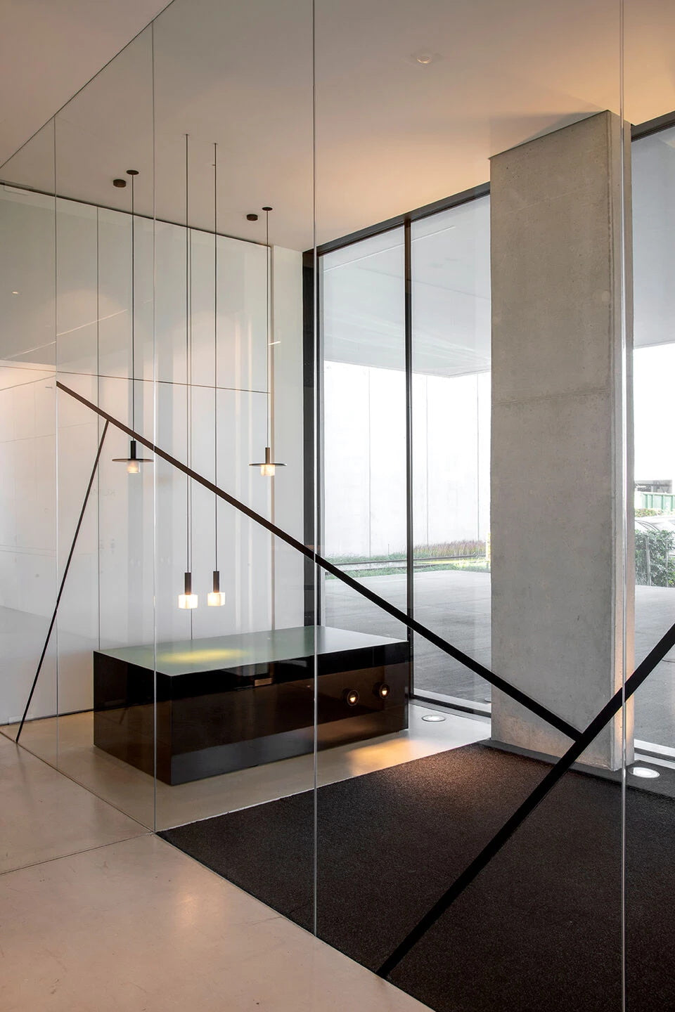 Lymiror Modern Minimalist Alabaster Pendant Lamp - Lamp Copper