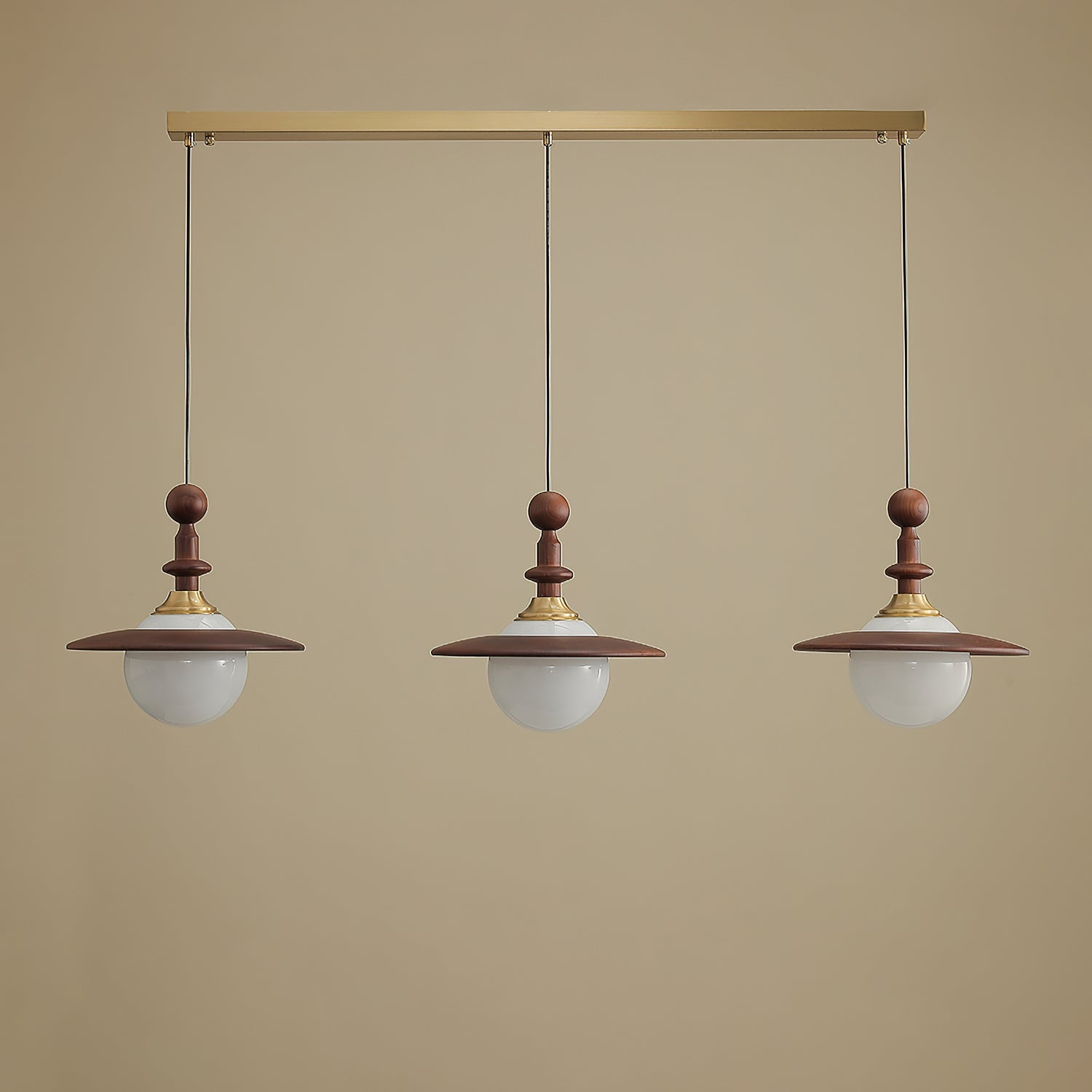 Orben Suspension Vintage Élégante en Globe